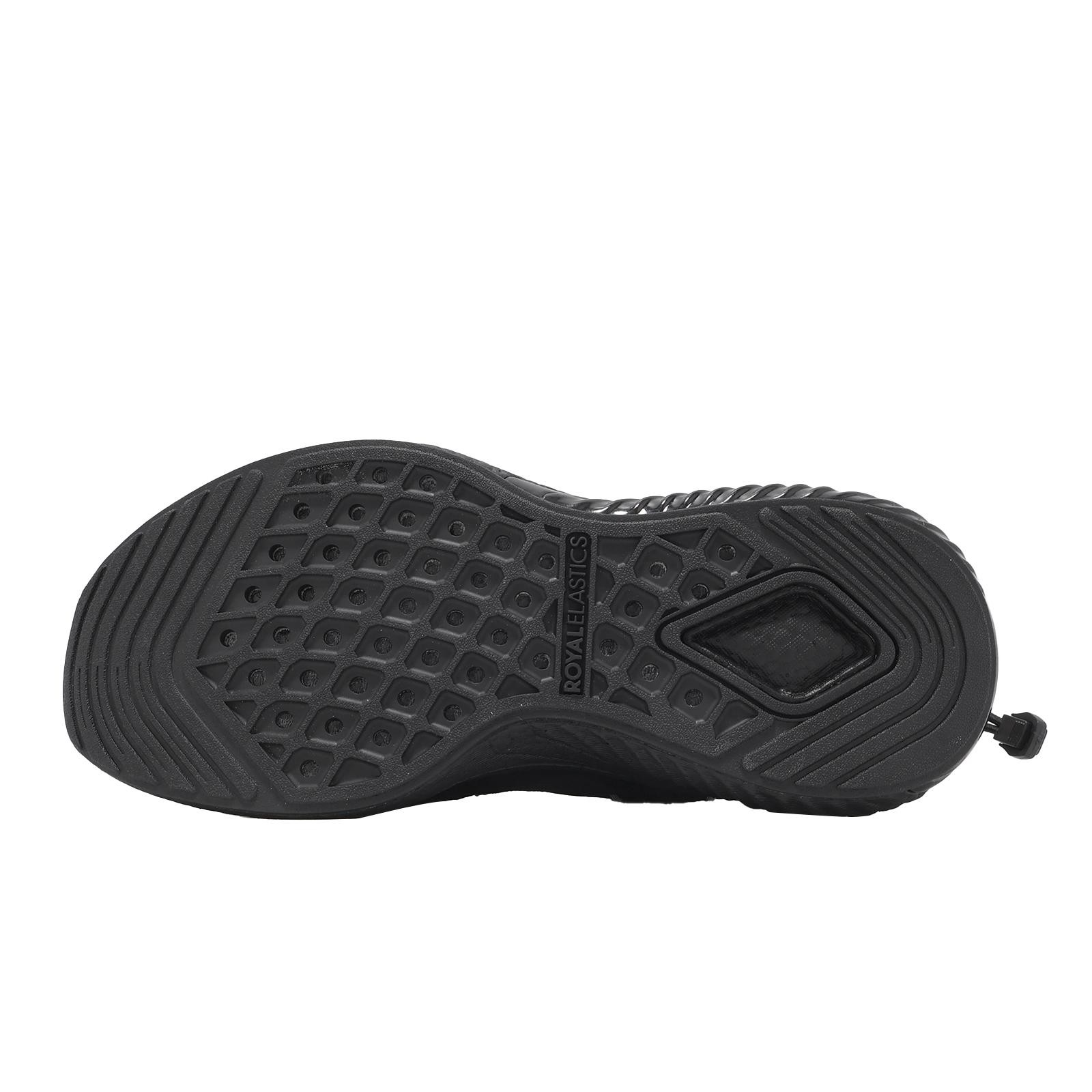 Royal Elastics Star III 3 Black Rose Gold Women Casual Slip On Shoes 910261-997