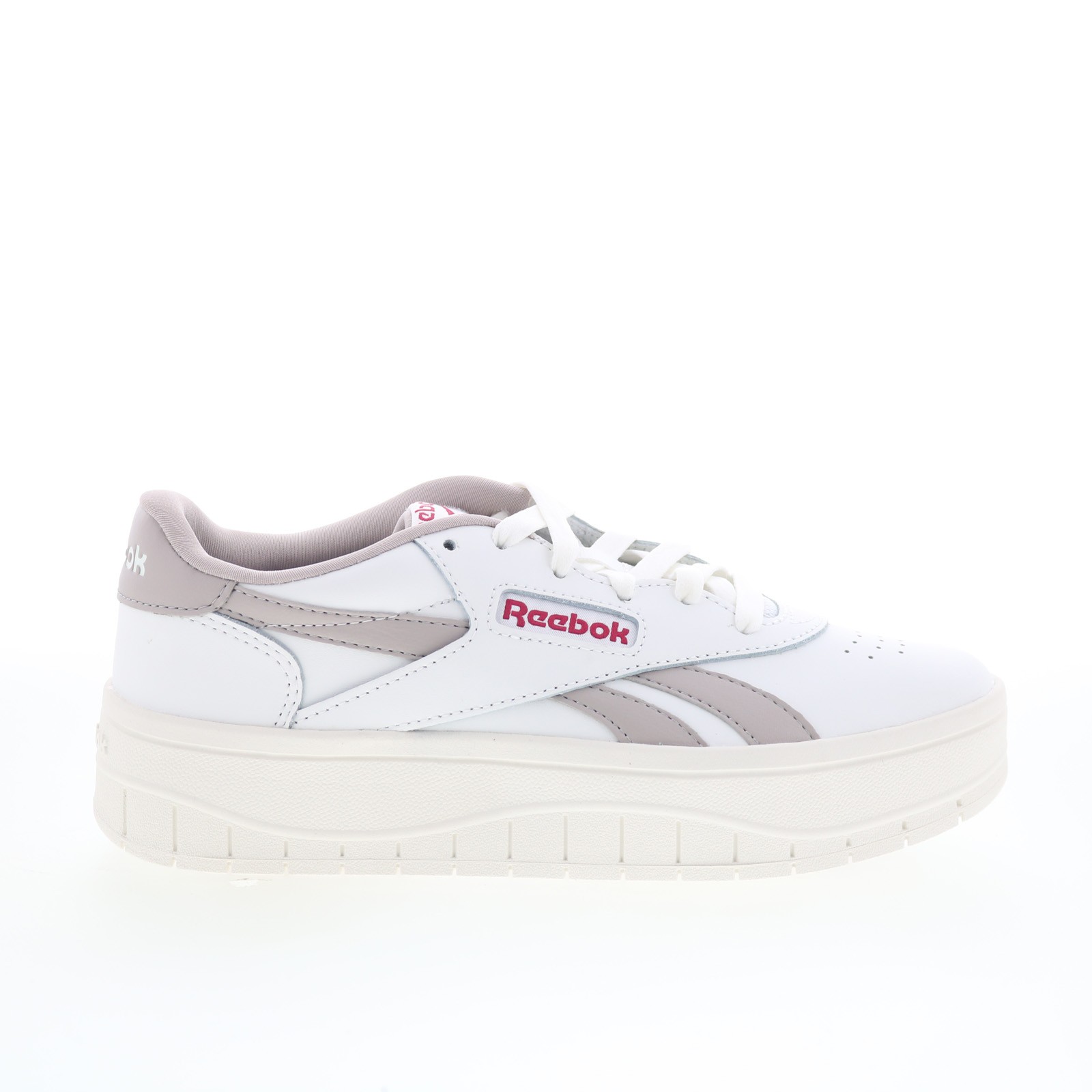 Reebok Court Advance Surge Womens White Leather Lifestyle Sneakers Shoes