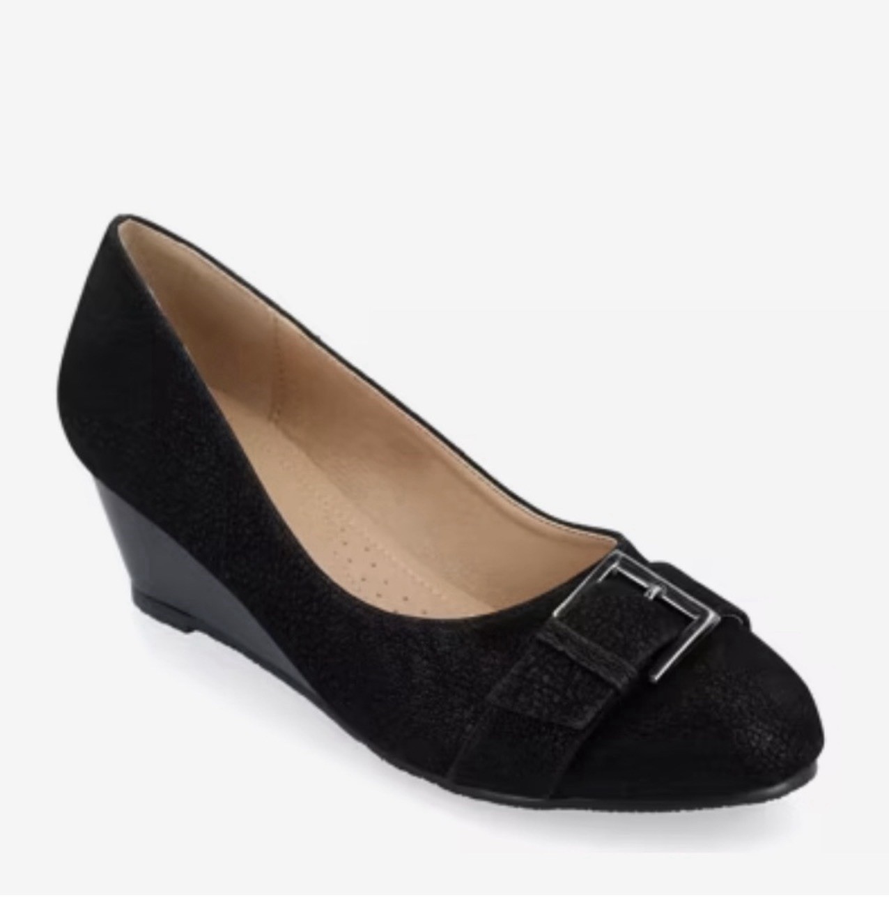 Journee Collection Women’s Comfort Graysn Wedge slip-on