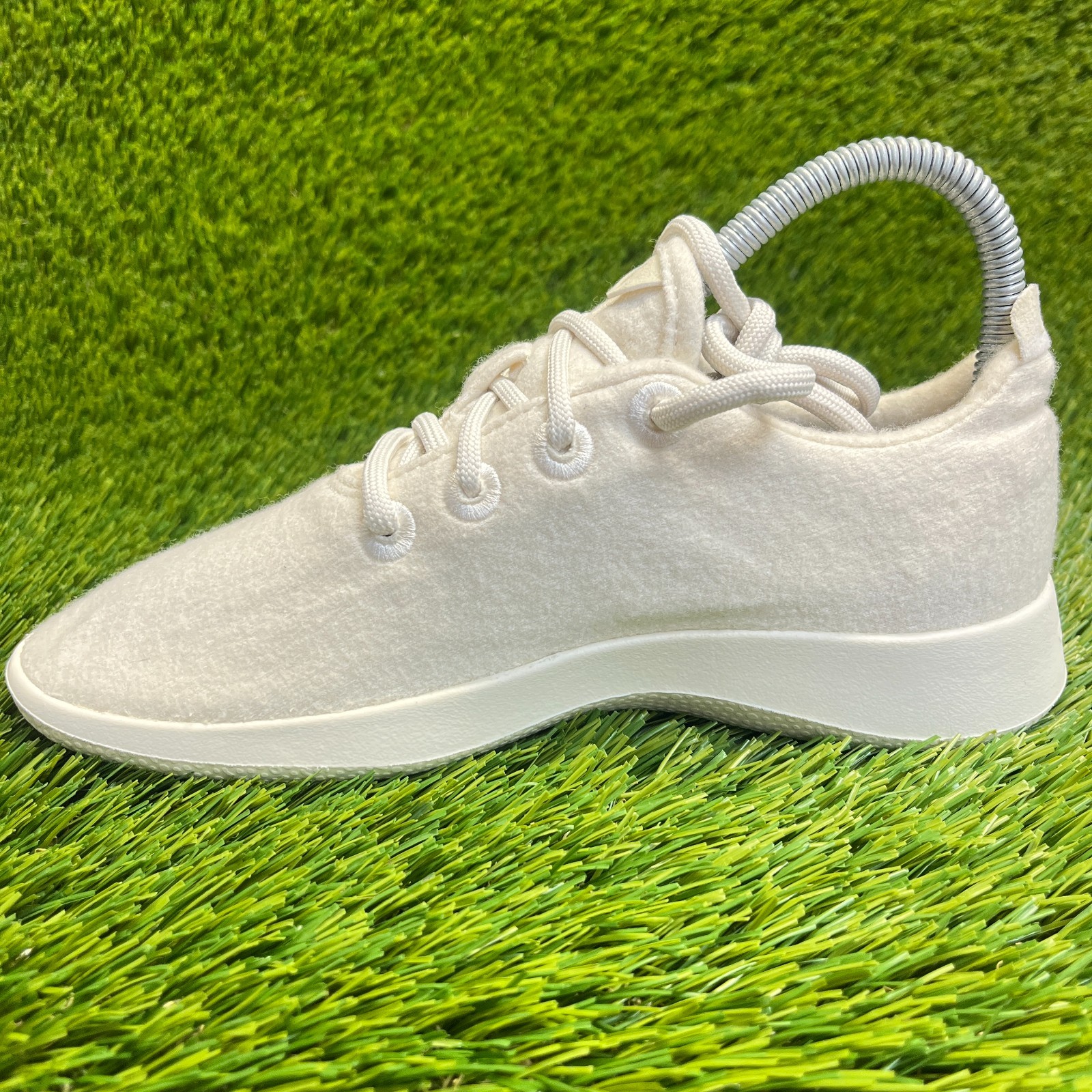 Allbirds Wool Runners Natural White Womens Size 6 Running Walking Shoes Sneakers