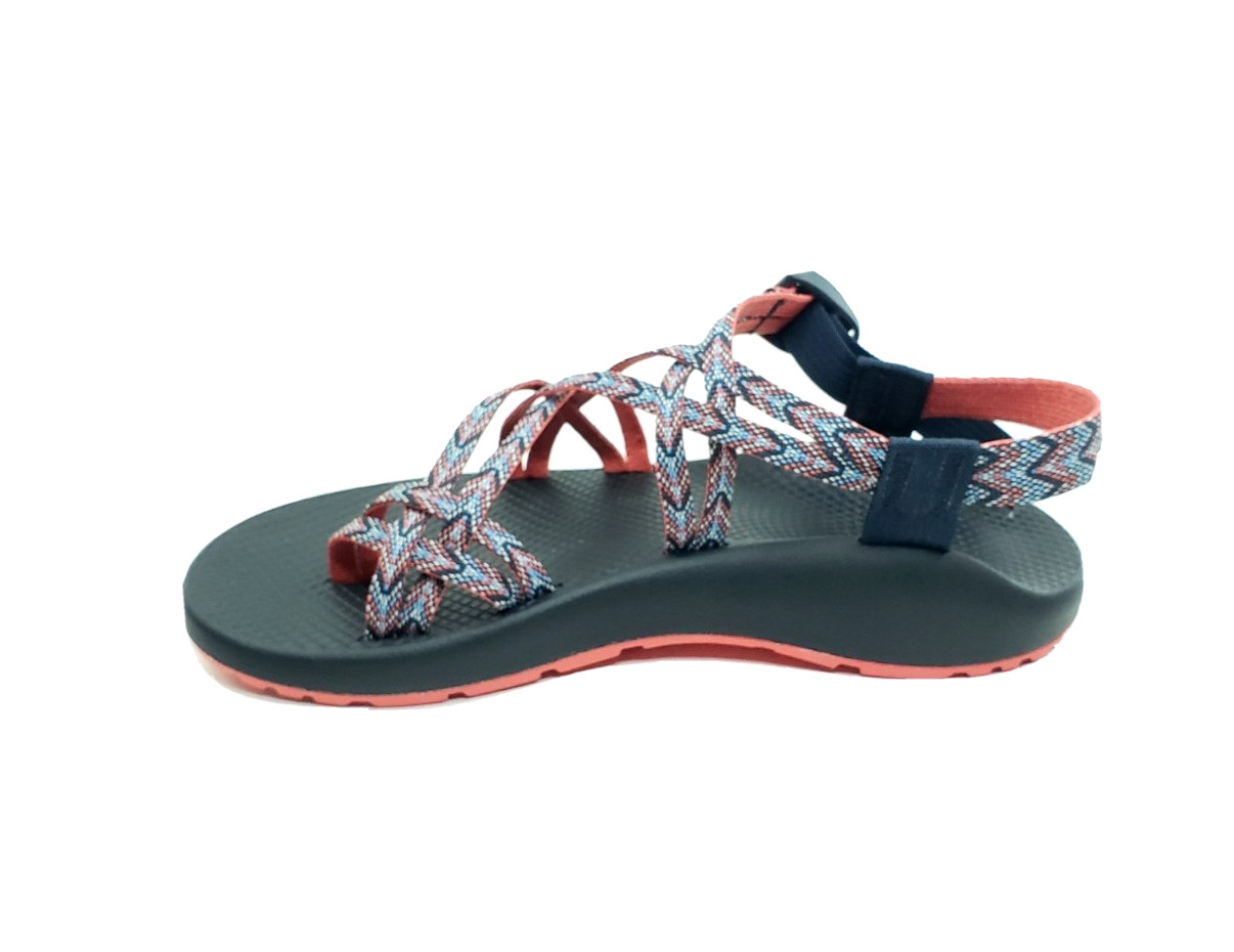 Chaco ZX/2 Classic Women Sandals Motif Eclipse Black Multi Color Size 10