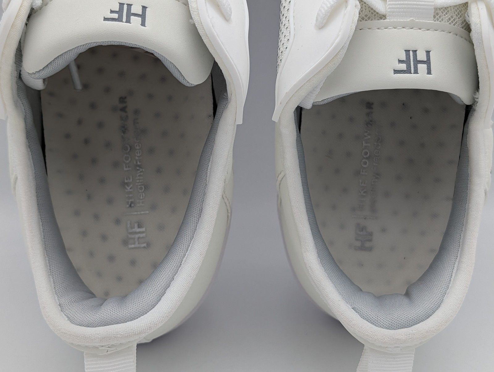 Hike Footwear Womens 8/8.5 Mens 6/6.5 EU 39 Stride White Sneakers Shoes