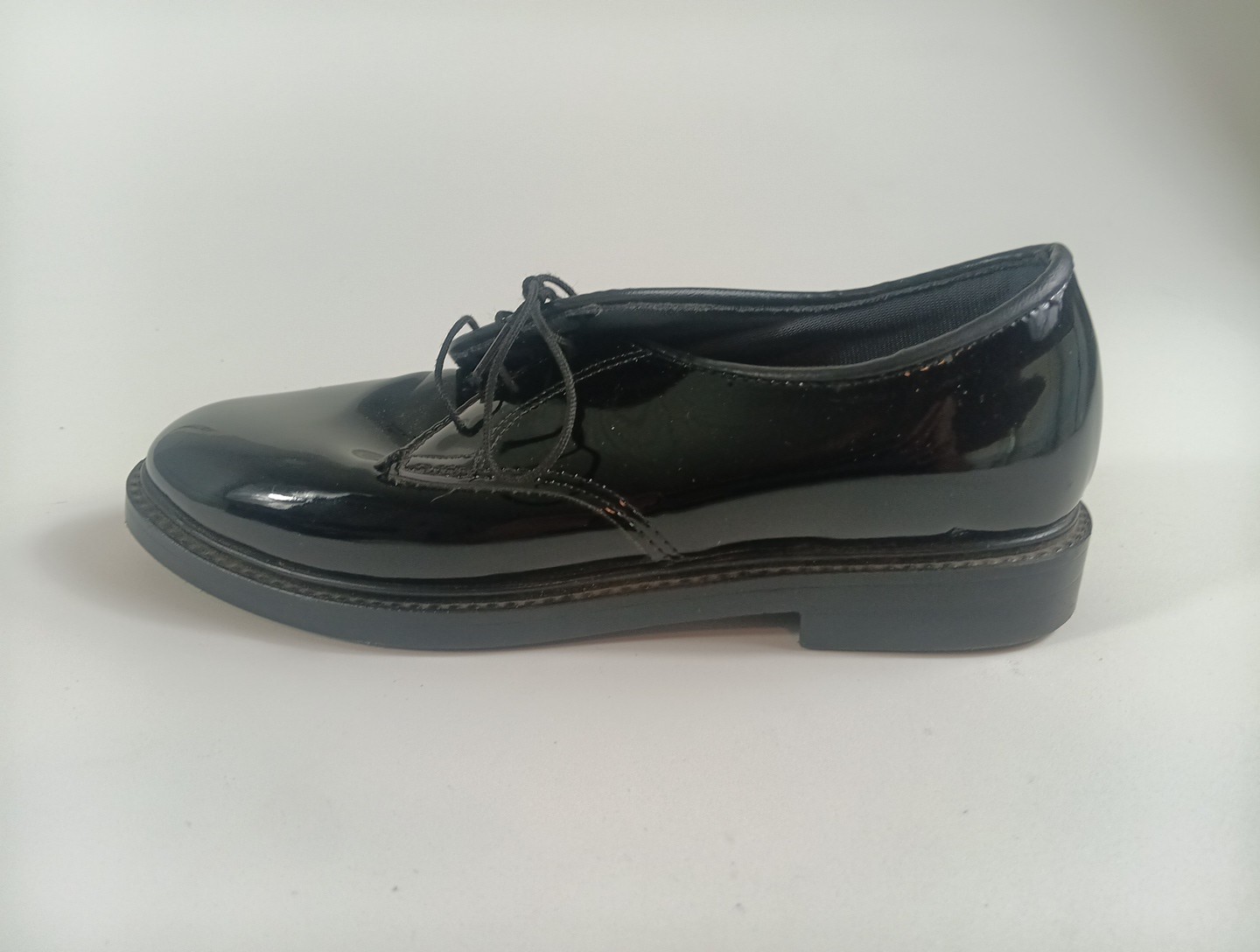 US Military Capps Airlite Uniform High Gloss Dress Shoes Black Womens size 5W