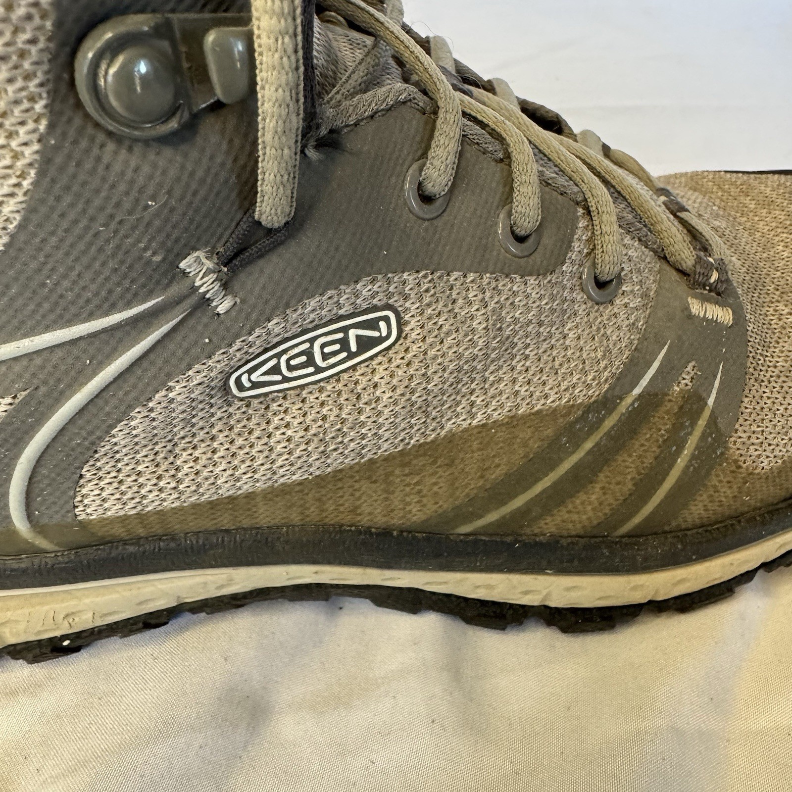 Keen Women’s Terradora Waterproof Low Trail Grey Lace Up Hiking Shoes US 7.5