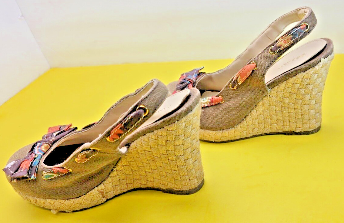 Woman’s Size 7.5 Shoes Xhilaration Tamala Brown 3.25 in Wedge