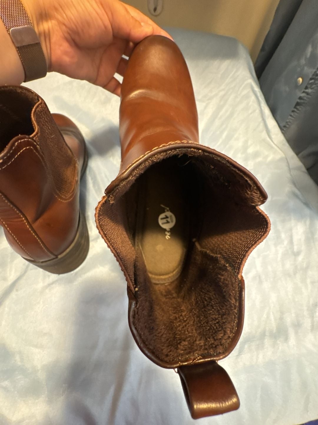 Camden Rock Brown Juno Women’s Size 11 Ankle Boots