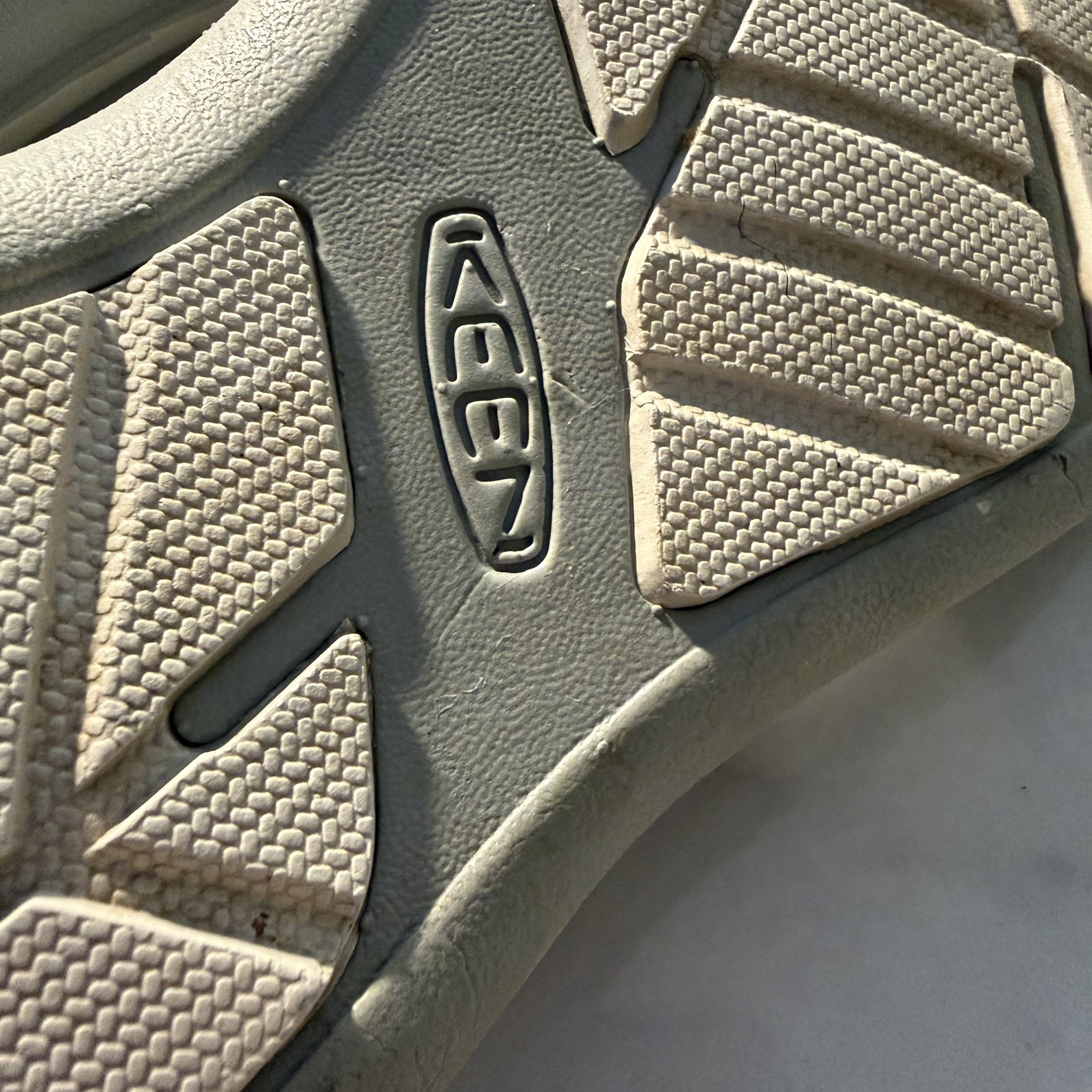 KEEN Women’s Gray Grey Suede/Nylon Sandals Camping Water Sports Shoes 7.5M