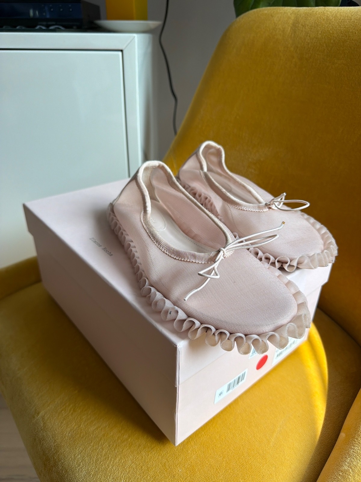 Simone Rocha Women’s Size 9 Ballerina Flats – Pink