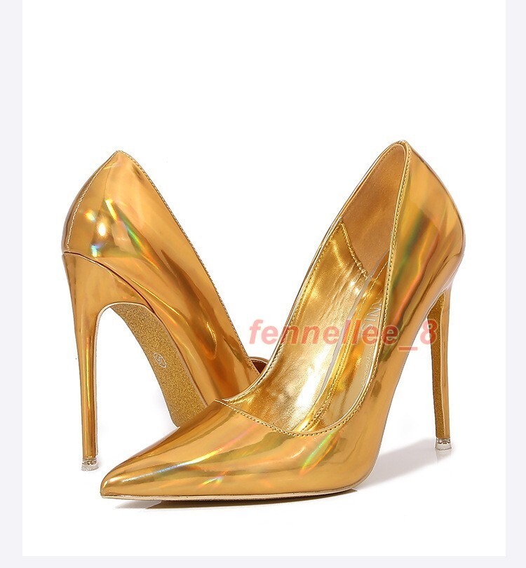 Adult Wedding Shoes Princess Pointed Toe Slim Heels High Heels Dressing Show Pum