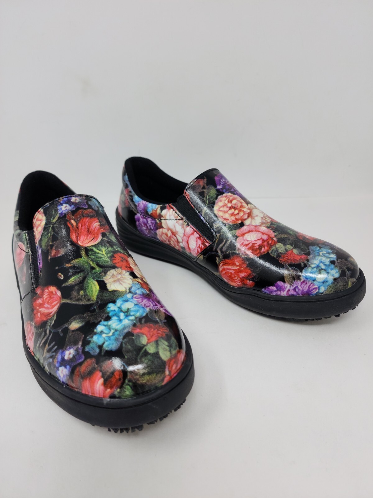Spring Step Waevo Garden Womens 5.5 Professional Floral Shoes Nursing Comfort