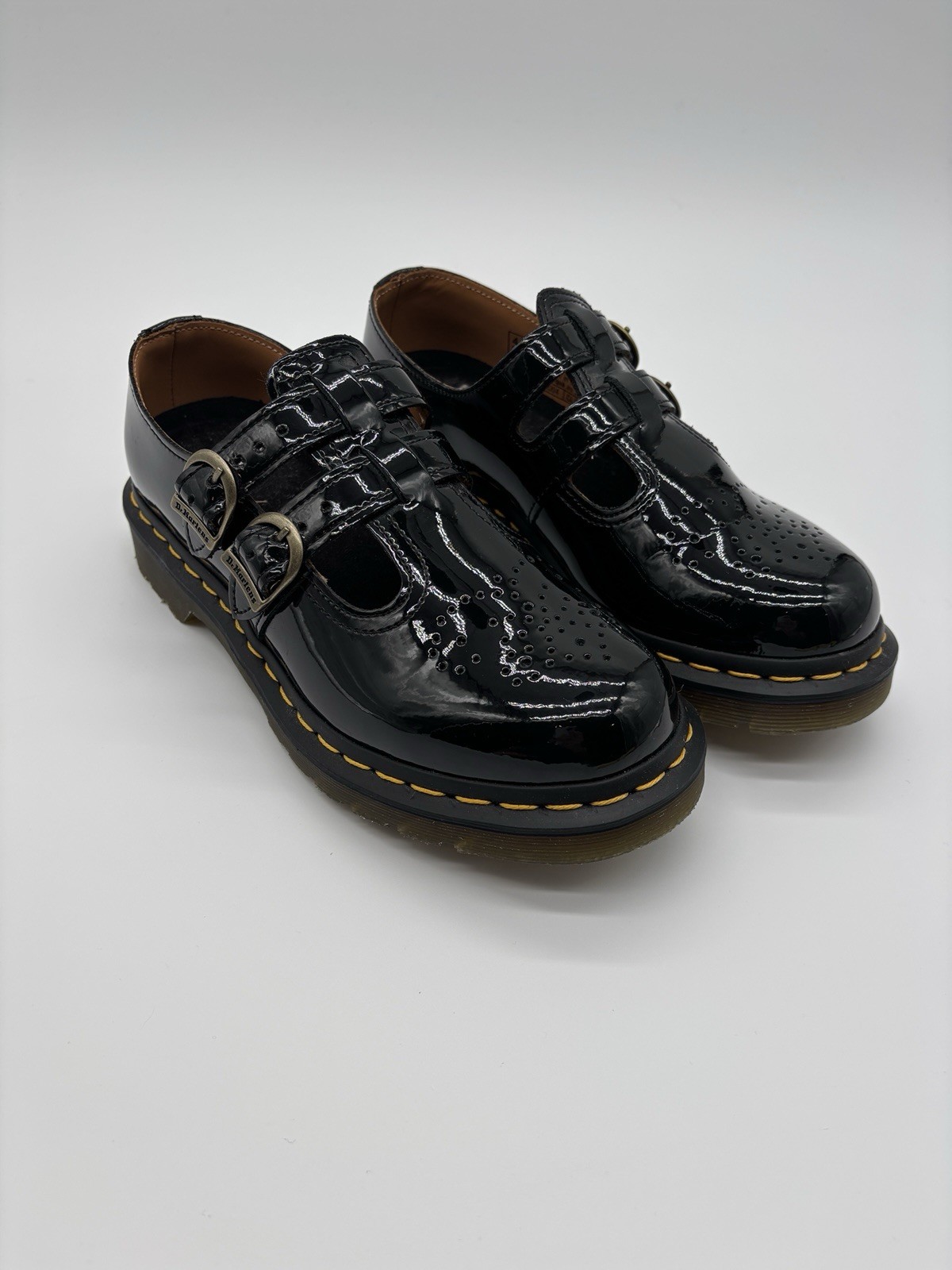 Dr. Martens 8065 PATENT LEATHER MARY JANE SHOES Size 6