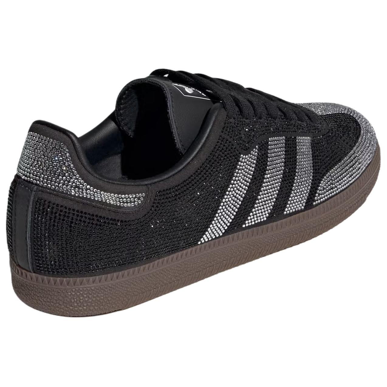 Samba Wmns Adidas Originals Og ‘Black Silver Rhinestones’ Women’s – IH9052