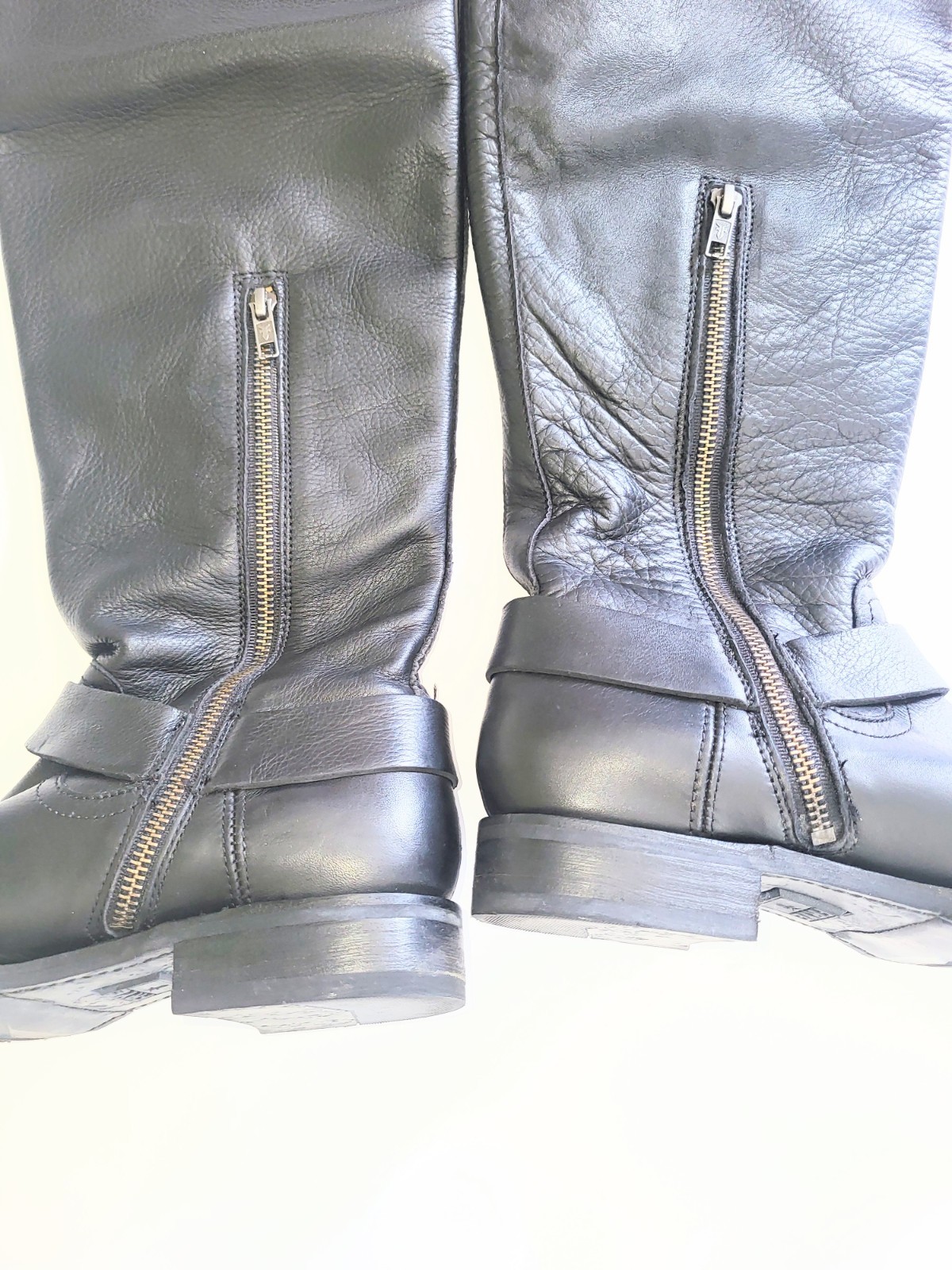 Frye Veronica Rare 2 Way Over The Knee Harness Moto Biker Riding Boots 7.5 B