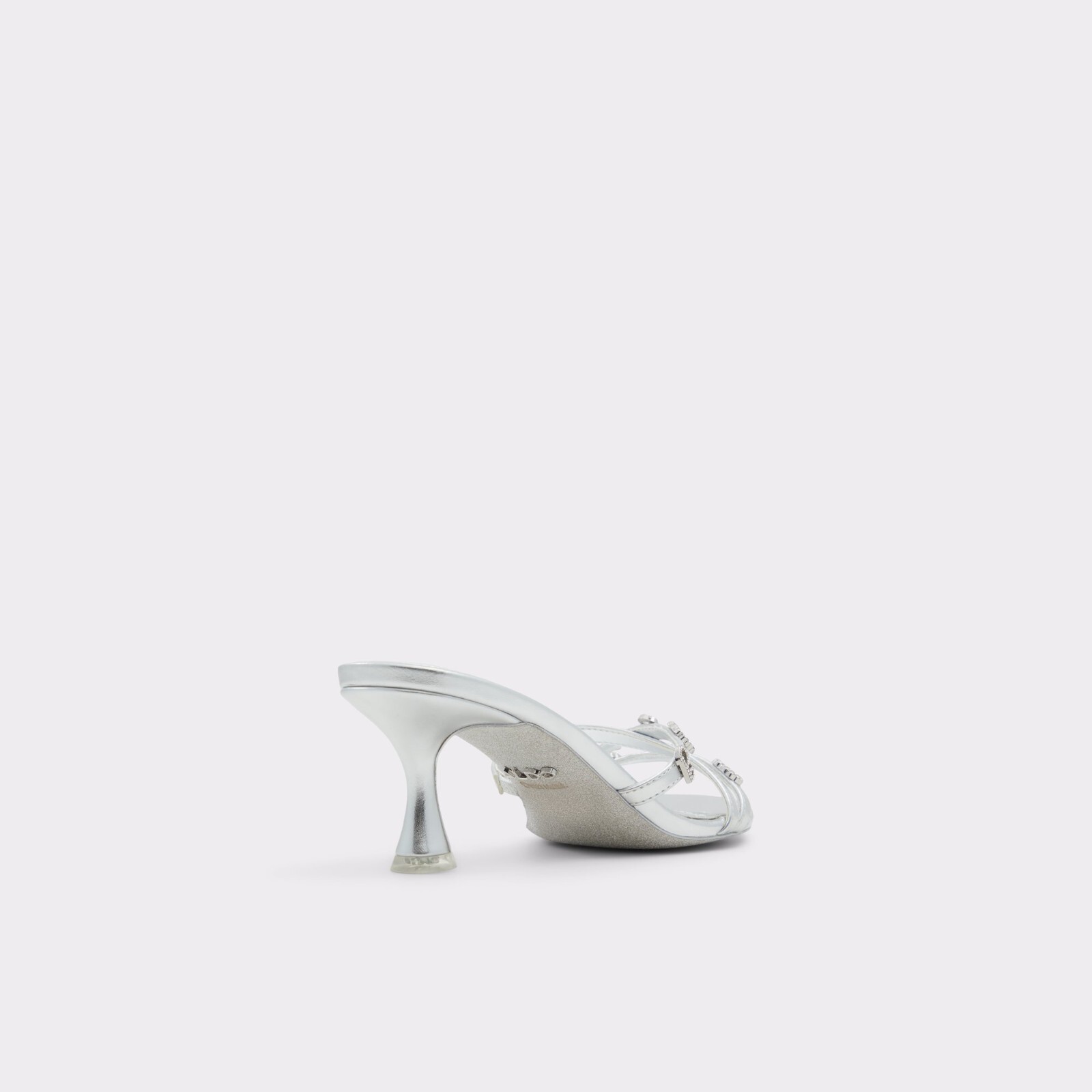 Barbie X Aldo Barbiemule Kitten Heels Silver 5~6~6.5~7~7.5~8~8.5~9~10~11