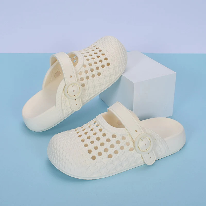 2025 Summer Women’s Solid Color Features Trend Anti-slip Wear-resistant