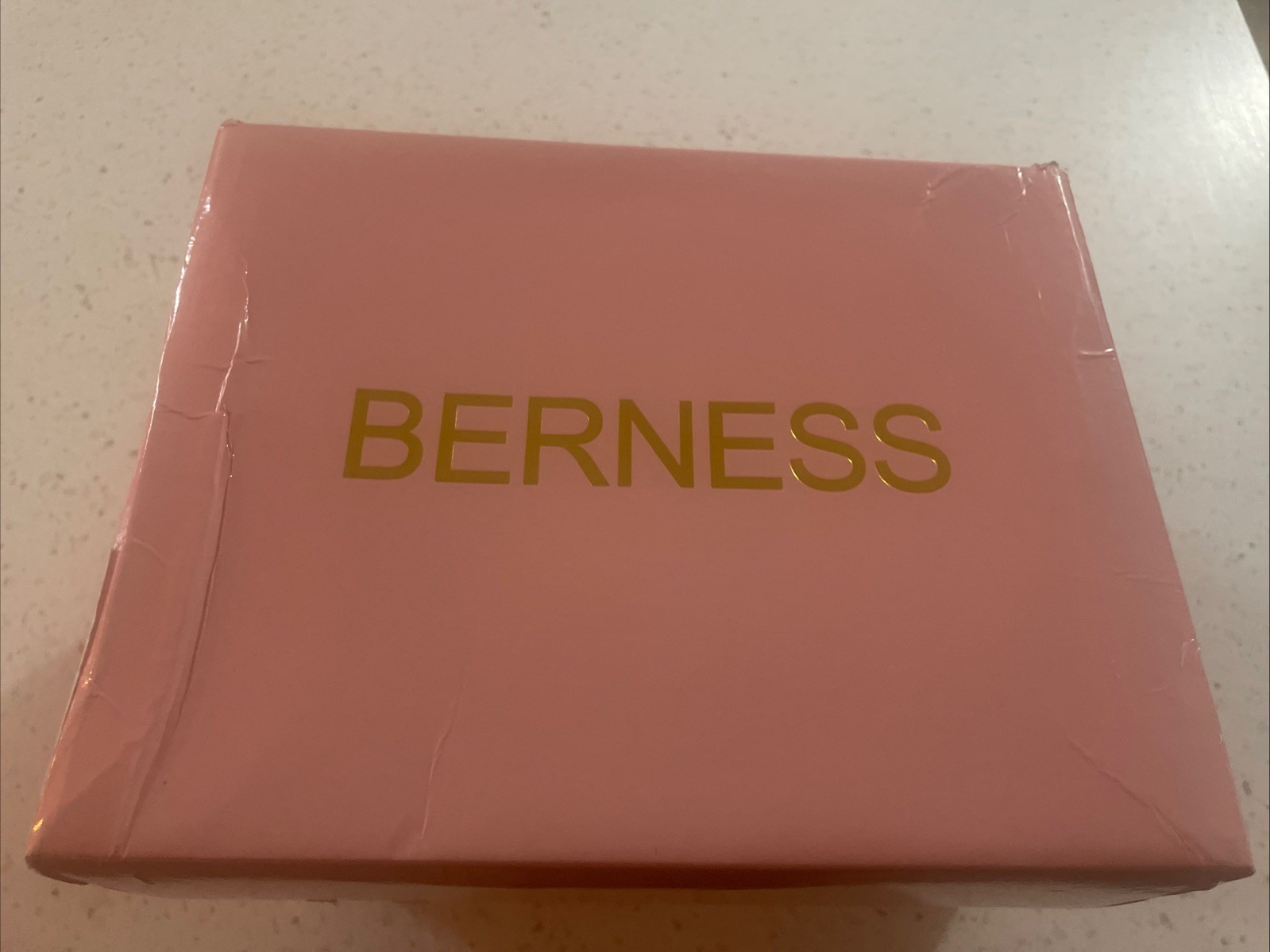 Berness Clare, Pink Clear Wedge Heels, US Size 7 New In box