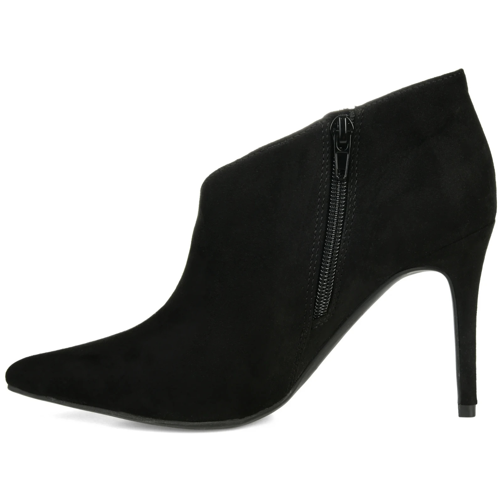 Journee Collection Women’s Tru Comfort Foam Demmi Bootie, Black, US 12