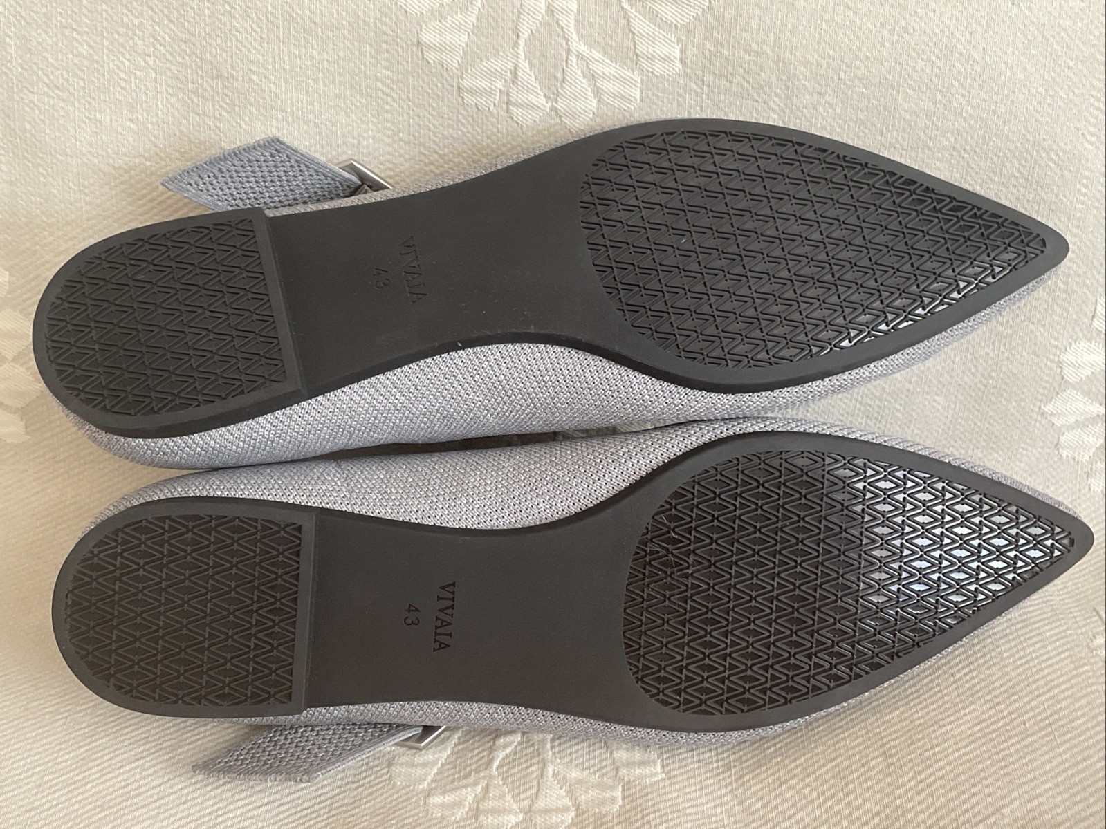 Vivaia Pointed-toe Mary-Jane Flats (Maria) Sz 43