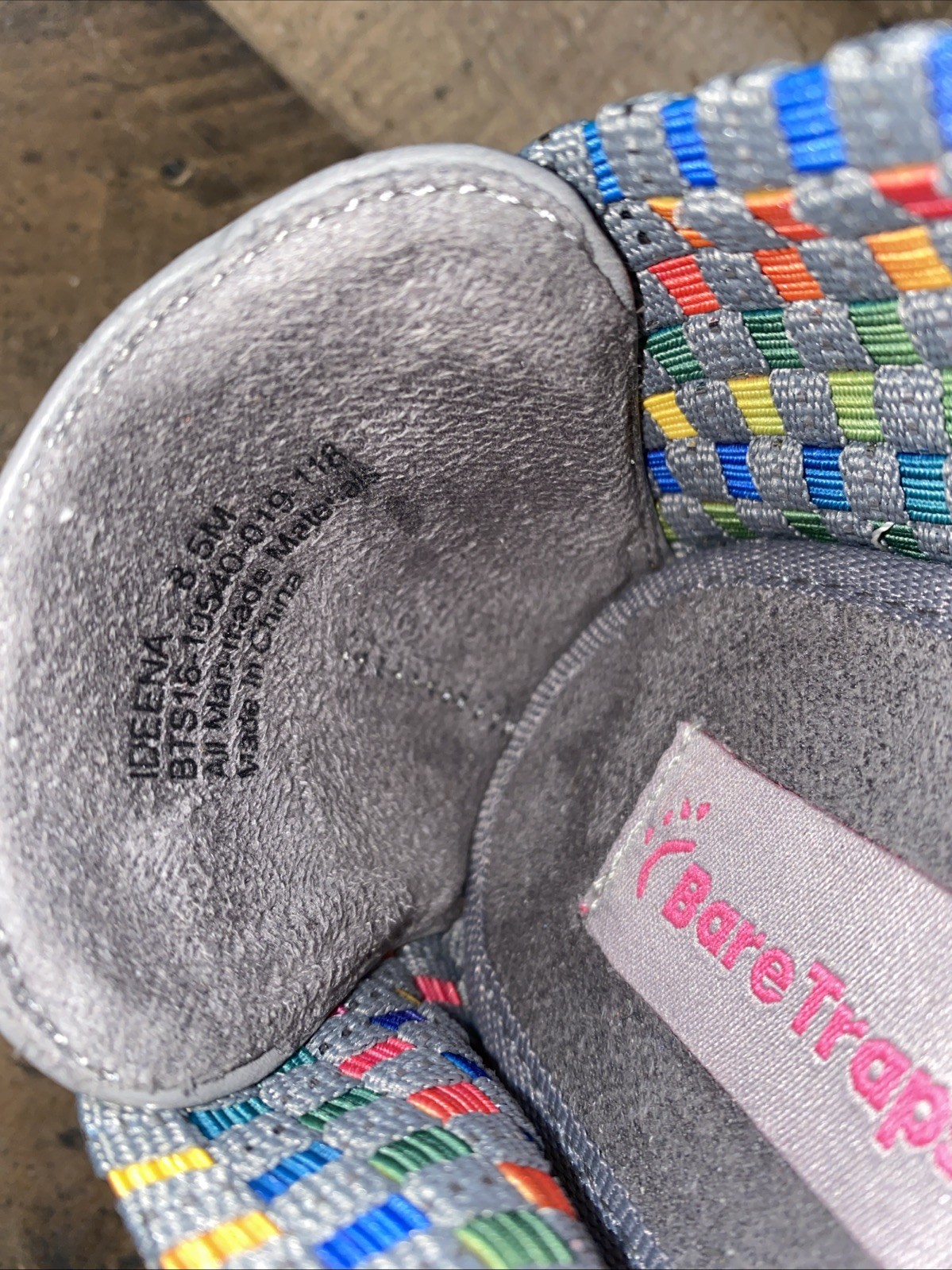 BareTraps Women’s Woven Slip-On Stretch Shoes Multicolor Size 8.5 lightweight
