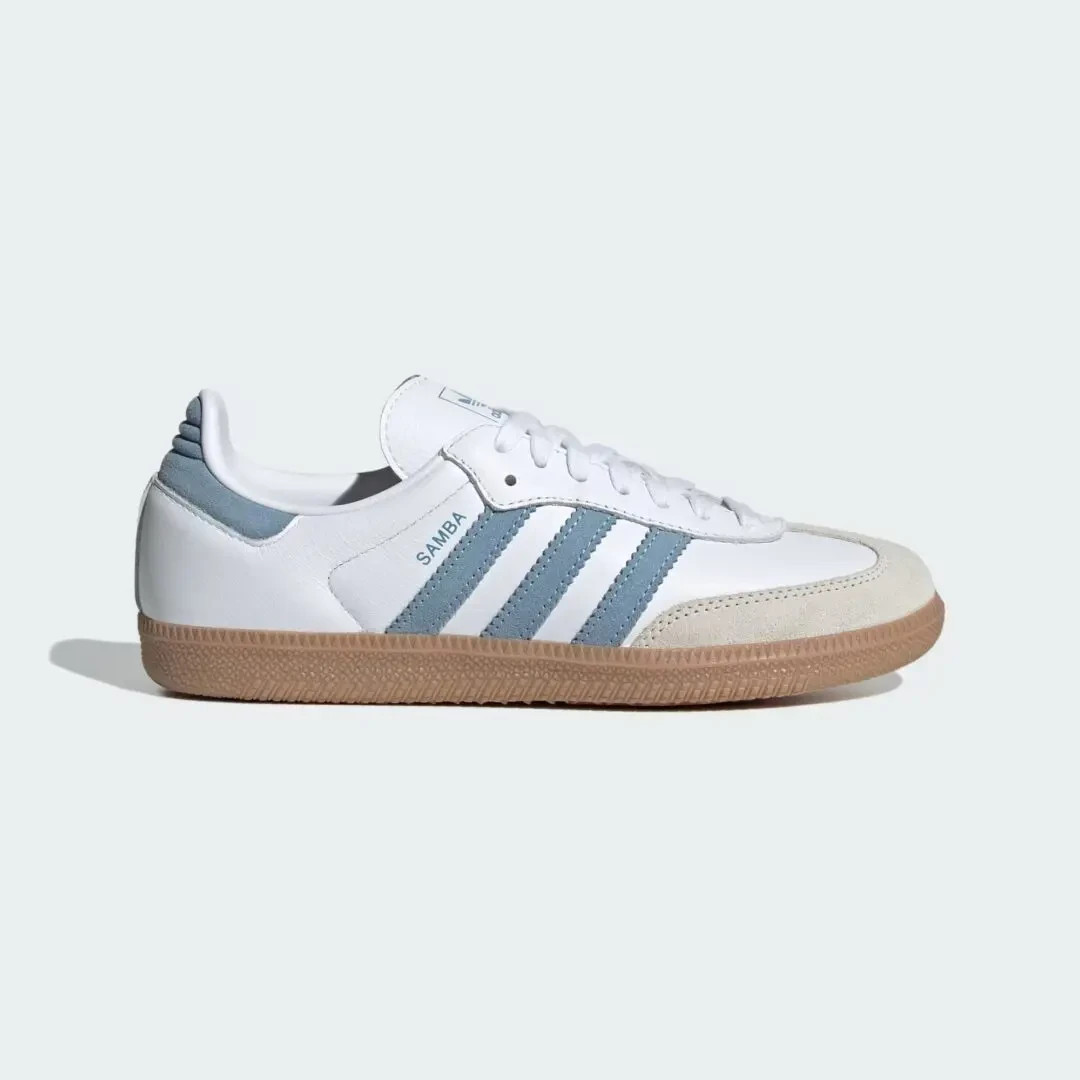 JS1391 adidas Originals Samba OG Cloud White Alumina Ash Blue (Women’s)