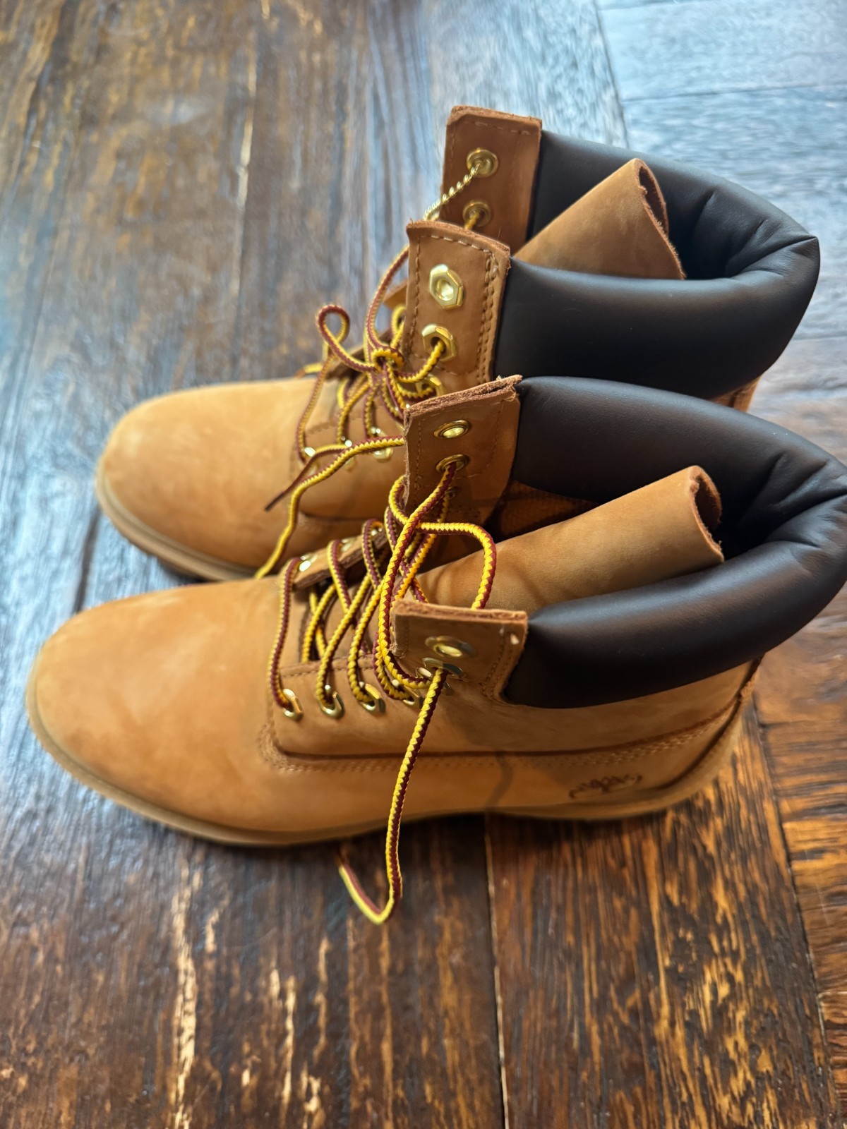 Timberland Linden Woods Waterproof Boots Wheat Nubuck Women’s US 9 New