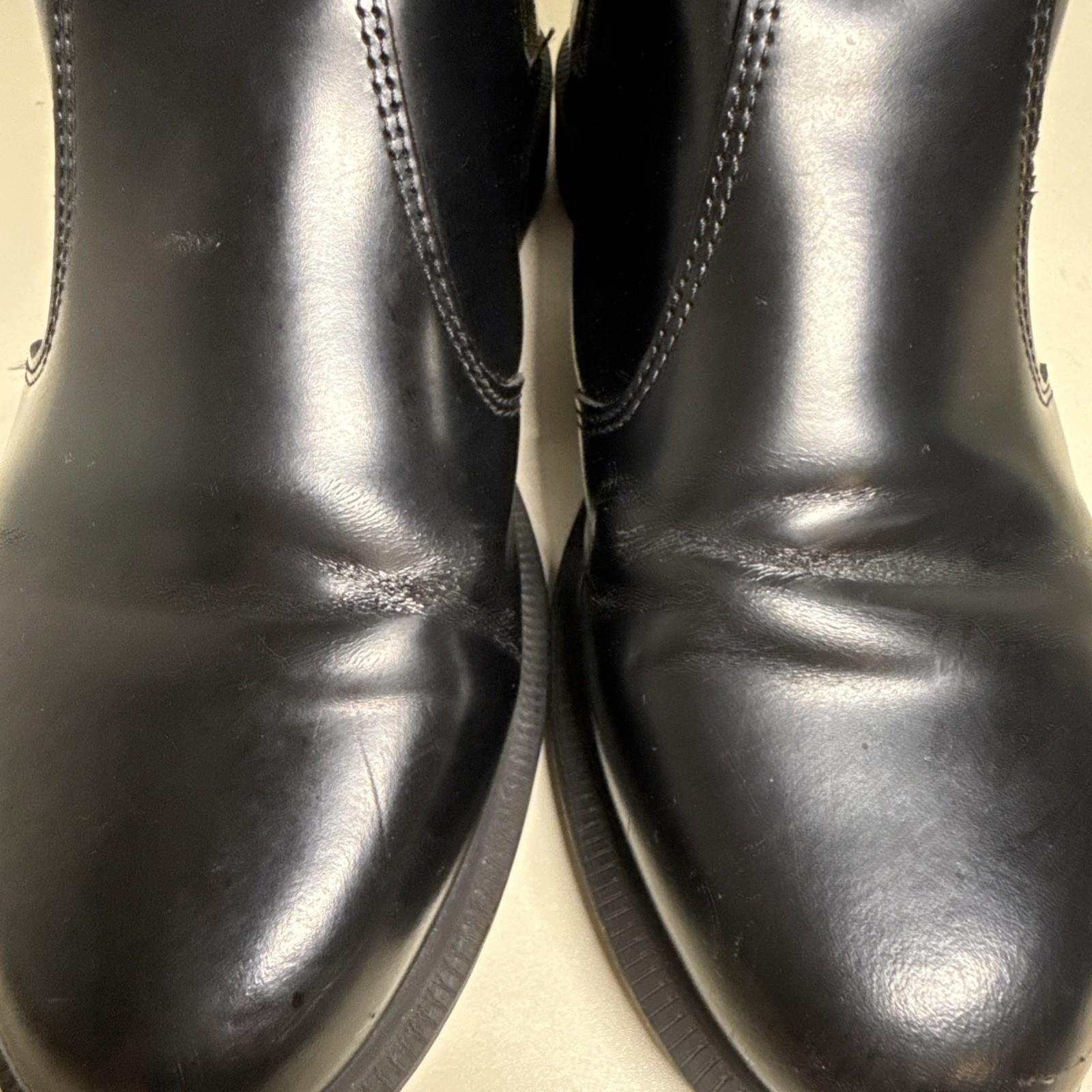 Dr. Martens short boots/ US size 7 Black PVC