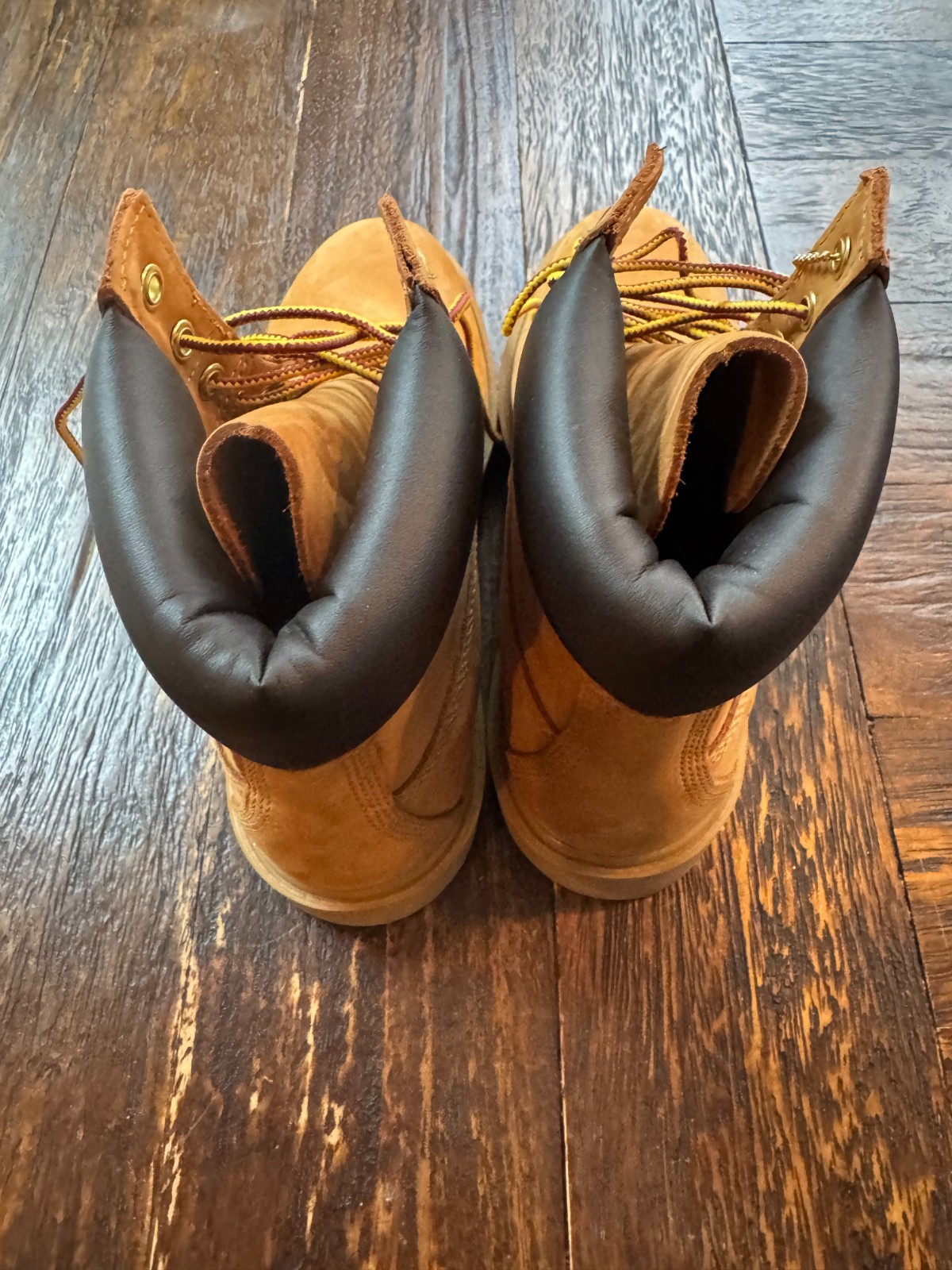 Timberland Linden Woods Waterproof Boots Wheat Nubuck Women’s US 9 New