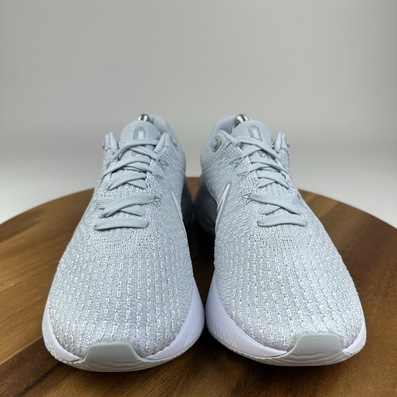 New NIB Womens Nike React Infinity Run FK 3 Pure Platinum Sneakers Shoes Size 10