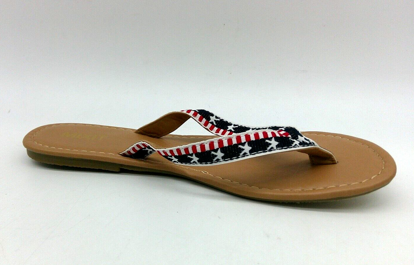MIXIT American Flag Thong Sandals Flip Flops Women’s Size 7