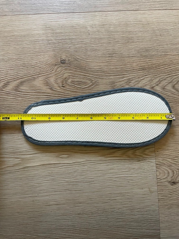 Disposable Slippers Non Slip Closed Toe 3 pairs For Spa, Bathroom, Hotel AirBnb
