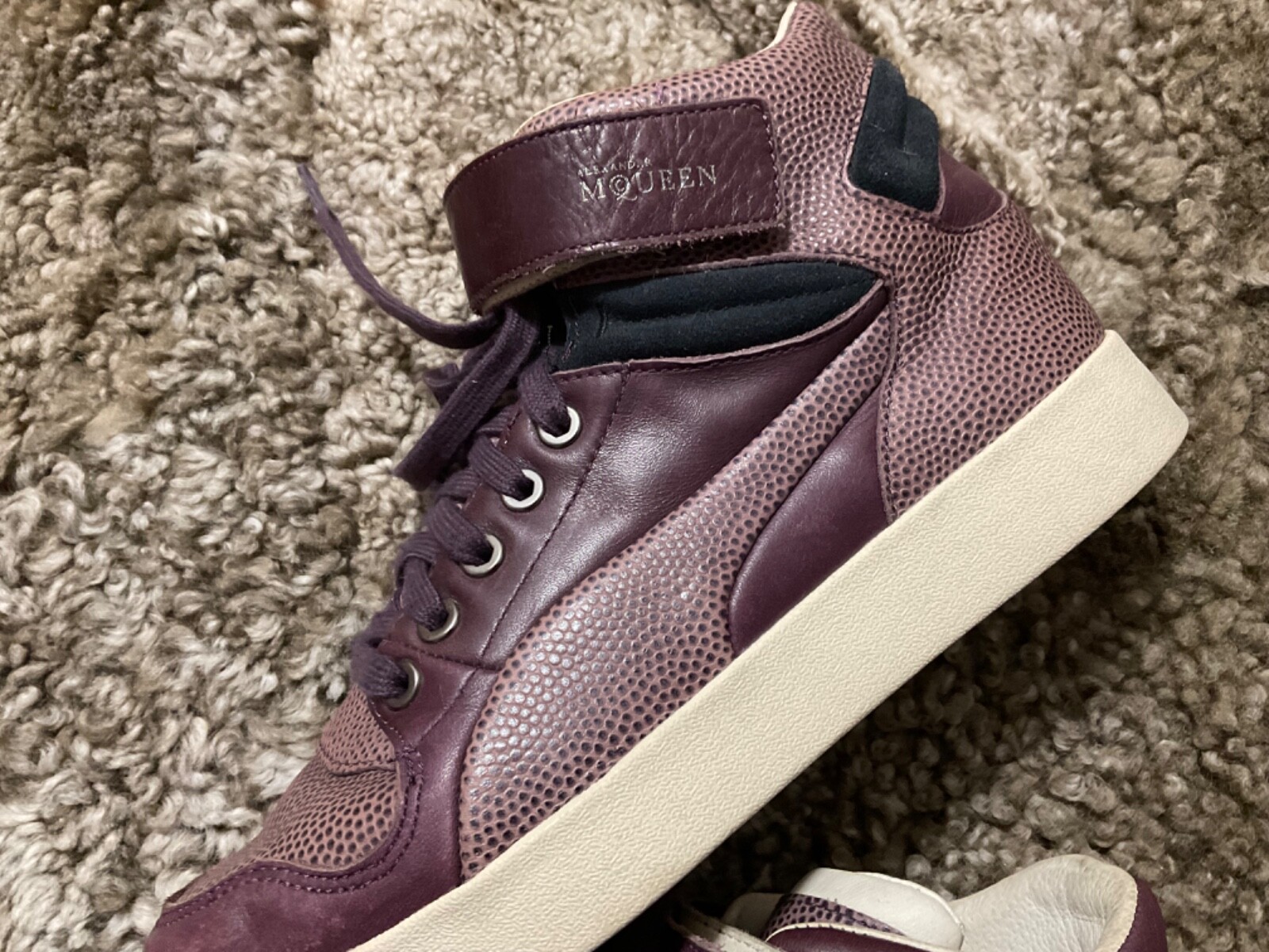 Alexander McQueen collab Puma Trainers size 39 leather