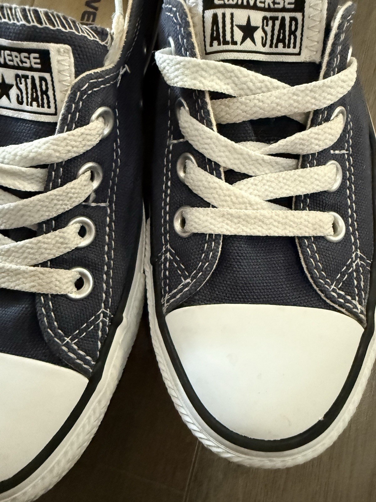 Converse All Star Low Top Canvas Navy Blue/White