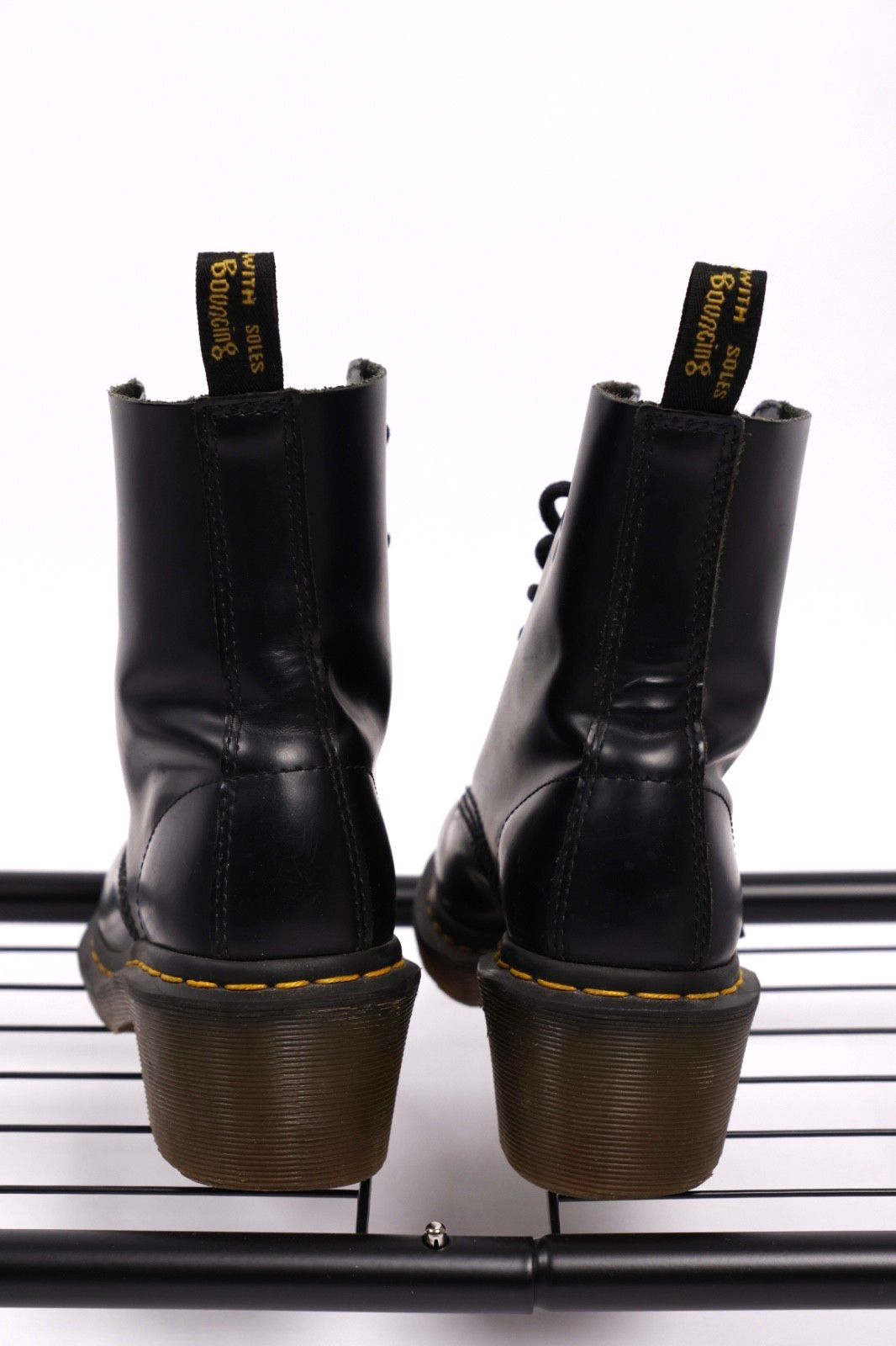 Dr. Martens 1460 Women’s Size 6 Black Leather Lace Up Boots