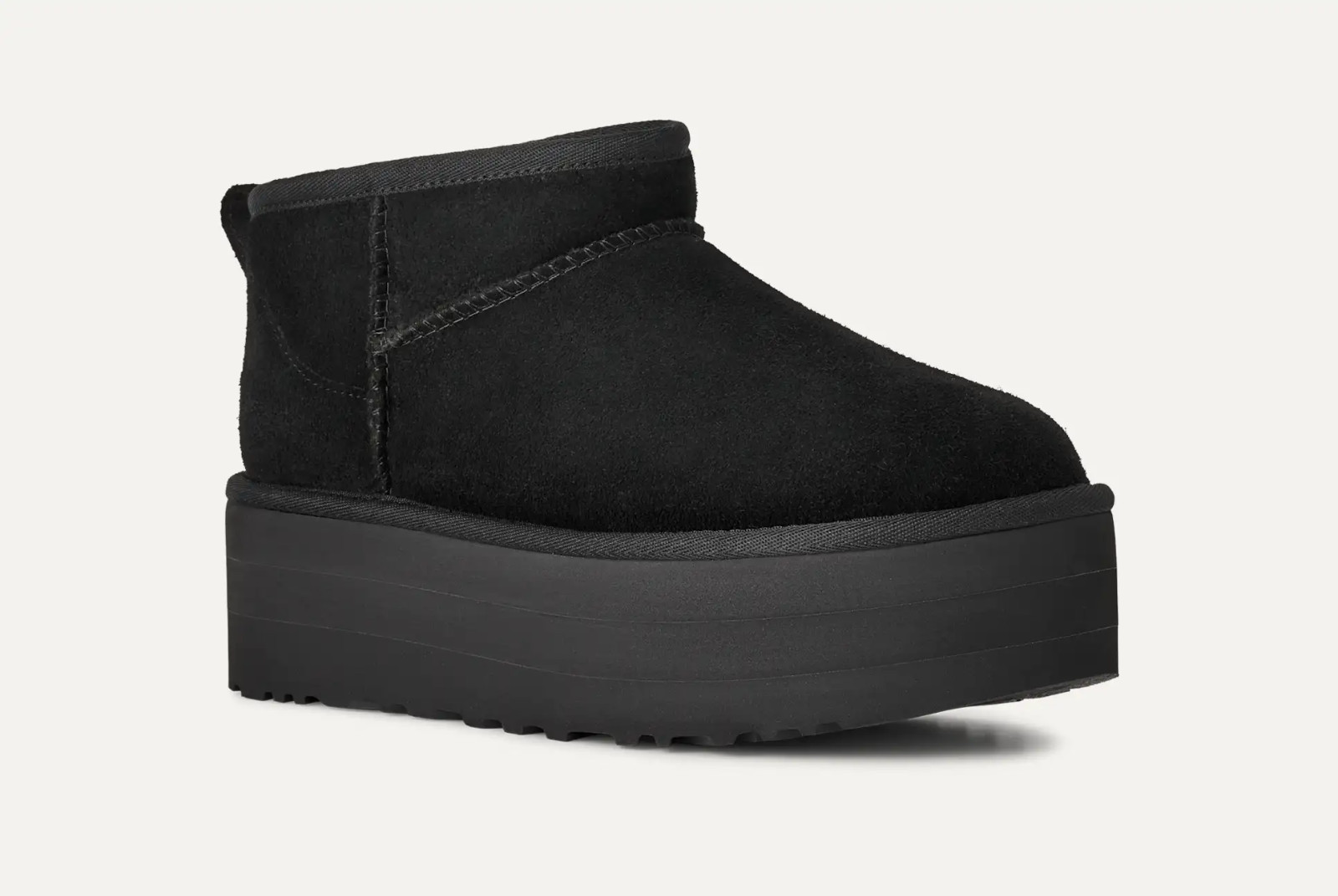 UGG Womens Classic Ultra Mini Platform Boot Authentic Original Box 1135092 BLACK