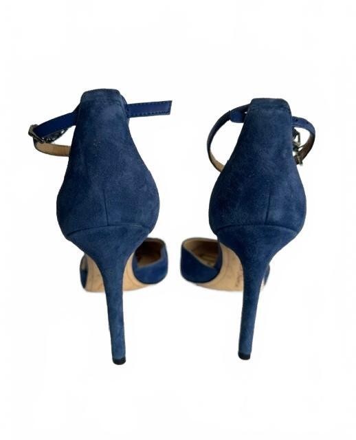 Sam Edelman Harlow Blue Suede D’Orsay Pumps Size 10