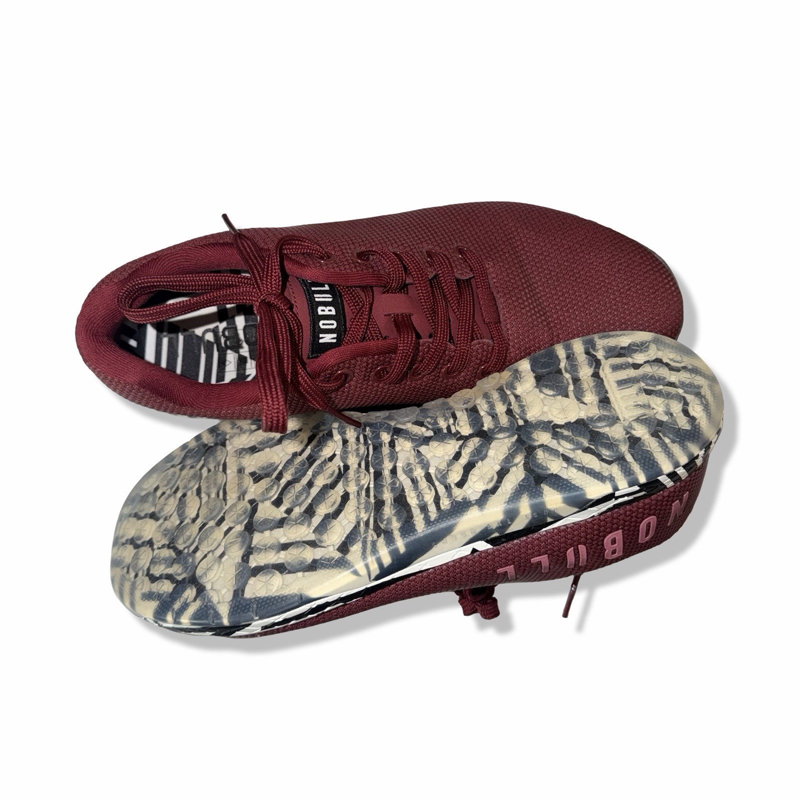 Nobull NWOB Sky Trainer Maroon Crossfit Sneakers Athletic Shoes Size 9.5M/11W