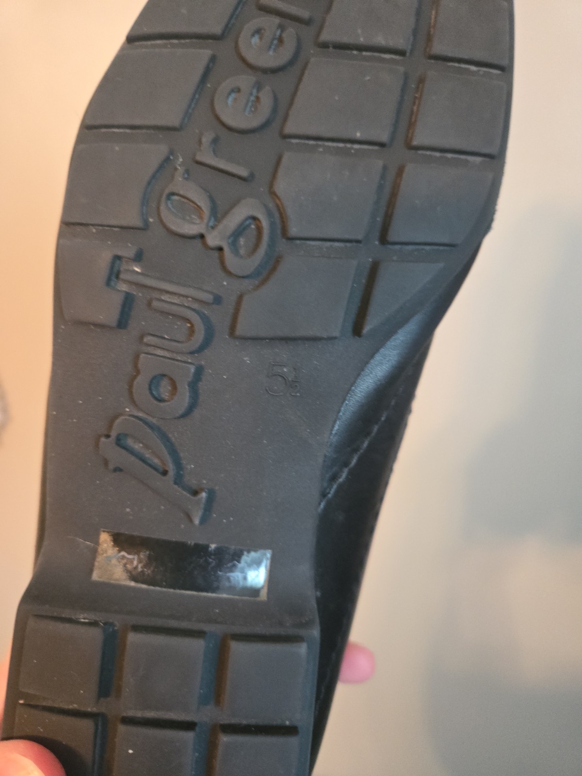 Paul Green Black Leather Munchen Loafers Women’s 5.5 Austria US 8.5 Adjustable