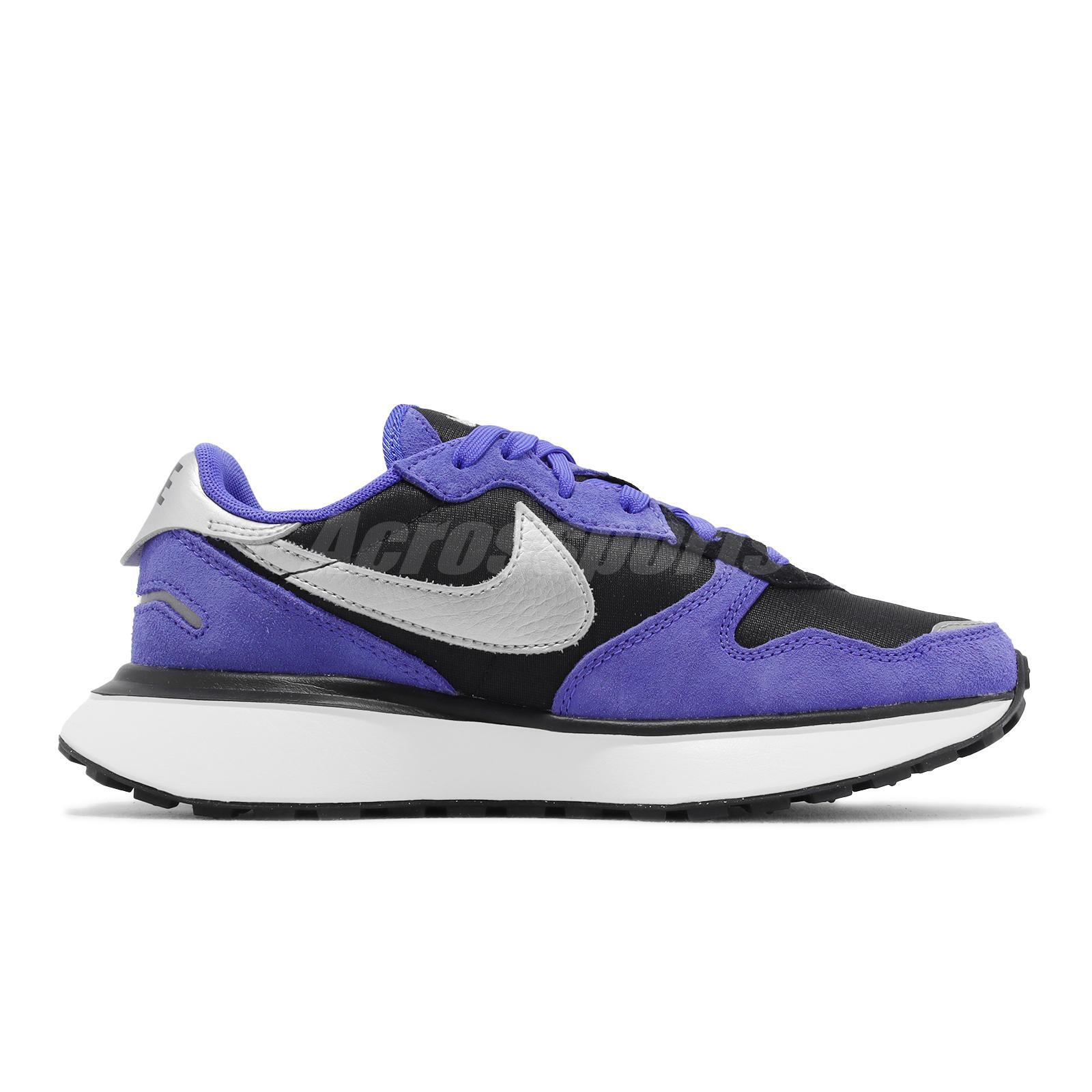 Nike Wmns Phoenix Waffle Persian Violet Metallic Silver Women Casual FD2196-500