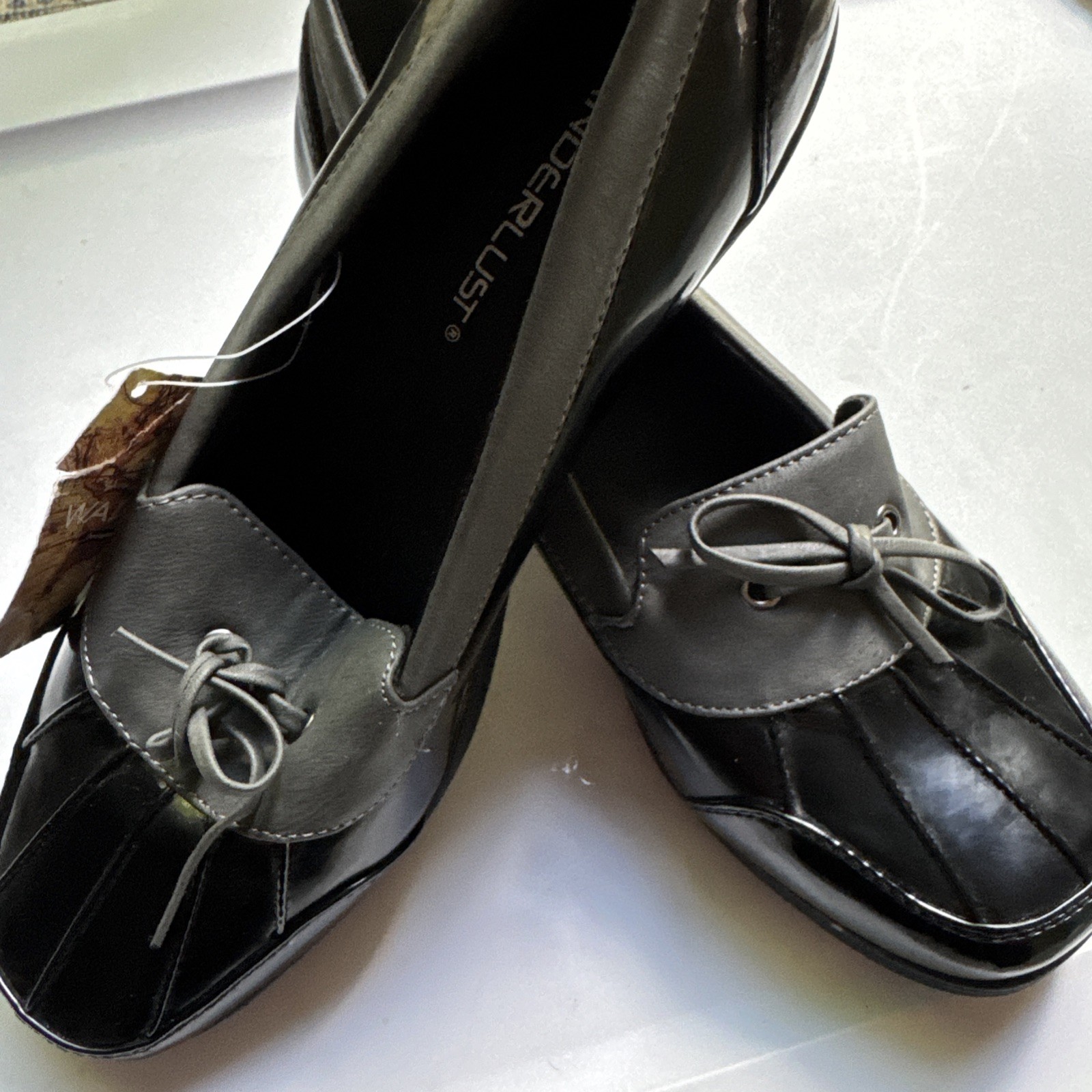 Women’s Wanderlust 8M Black And Gray Duck Rain Shoes