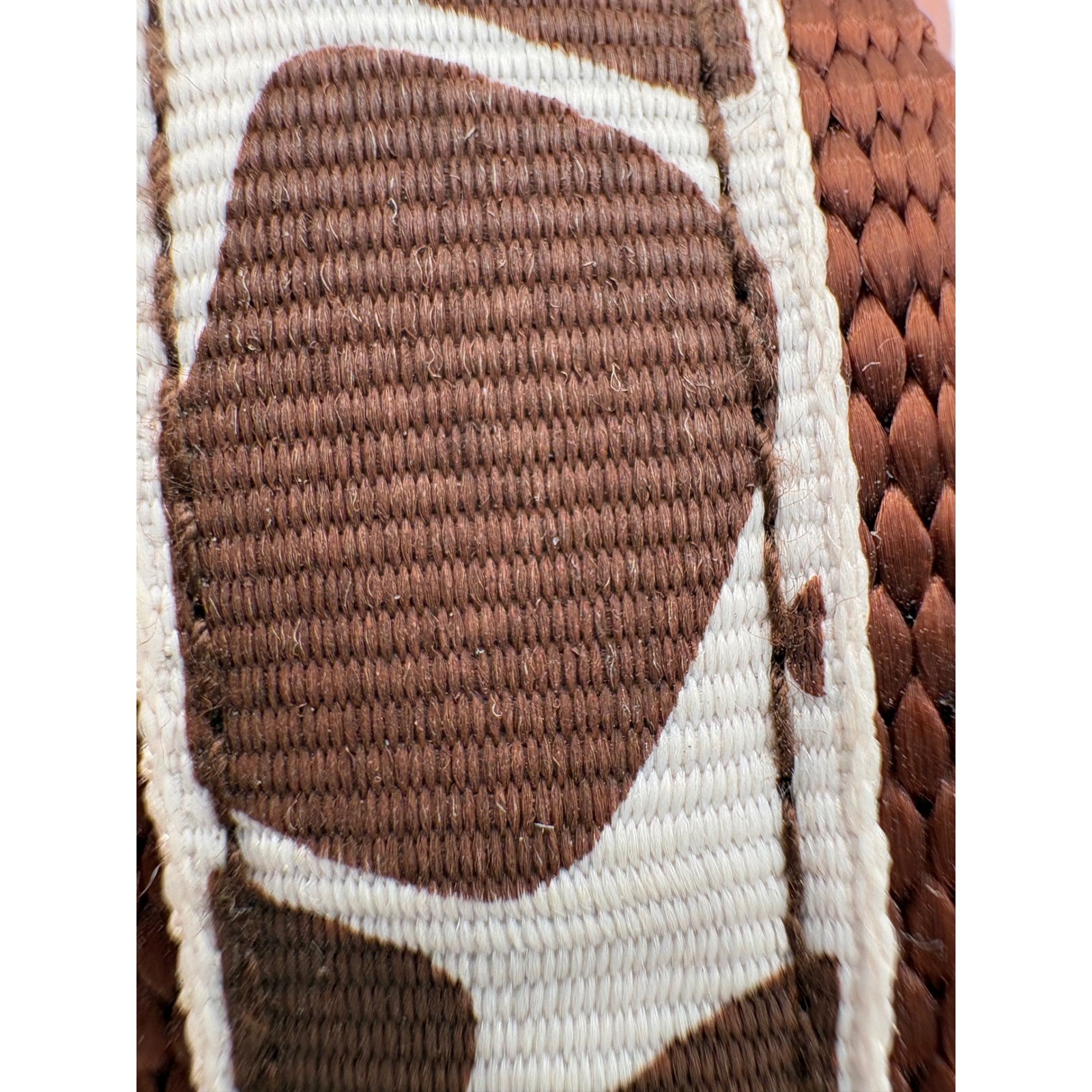 Okabashi Womens Brown Giraffe Animal Print Flip Flop Sandals Size L 9-10 USA