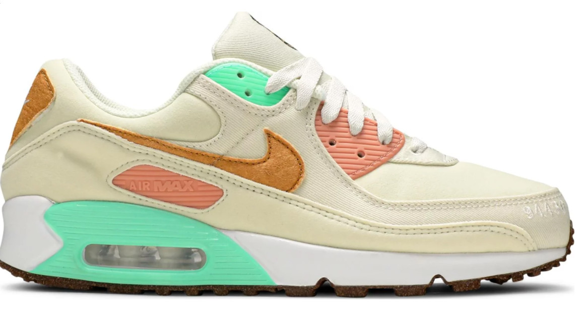Nike Air Max 90 LX Happy Pineapple DC5211 100 Sneakers Shoes Women’s Size 5