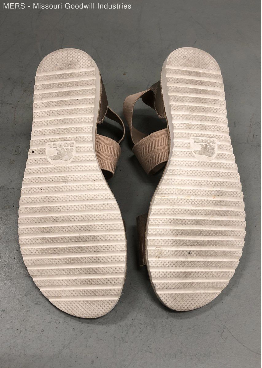 Sorel Roaming Multi Strap Rose Gold Metallic Sandal Women’s Size 7.5