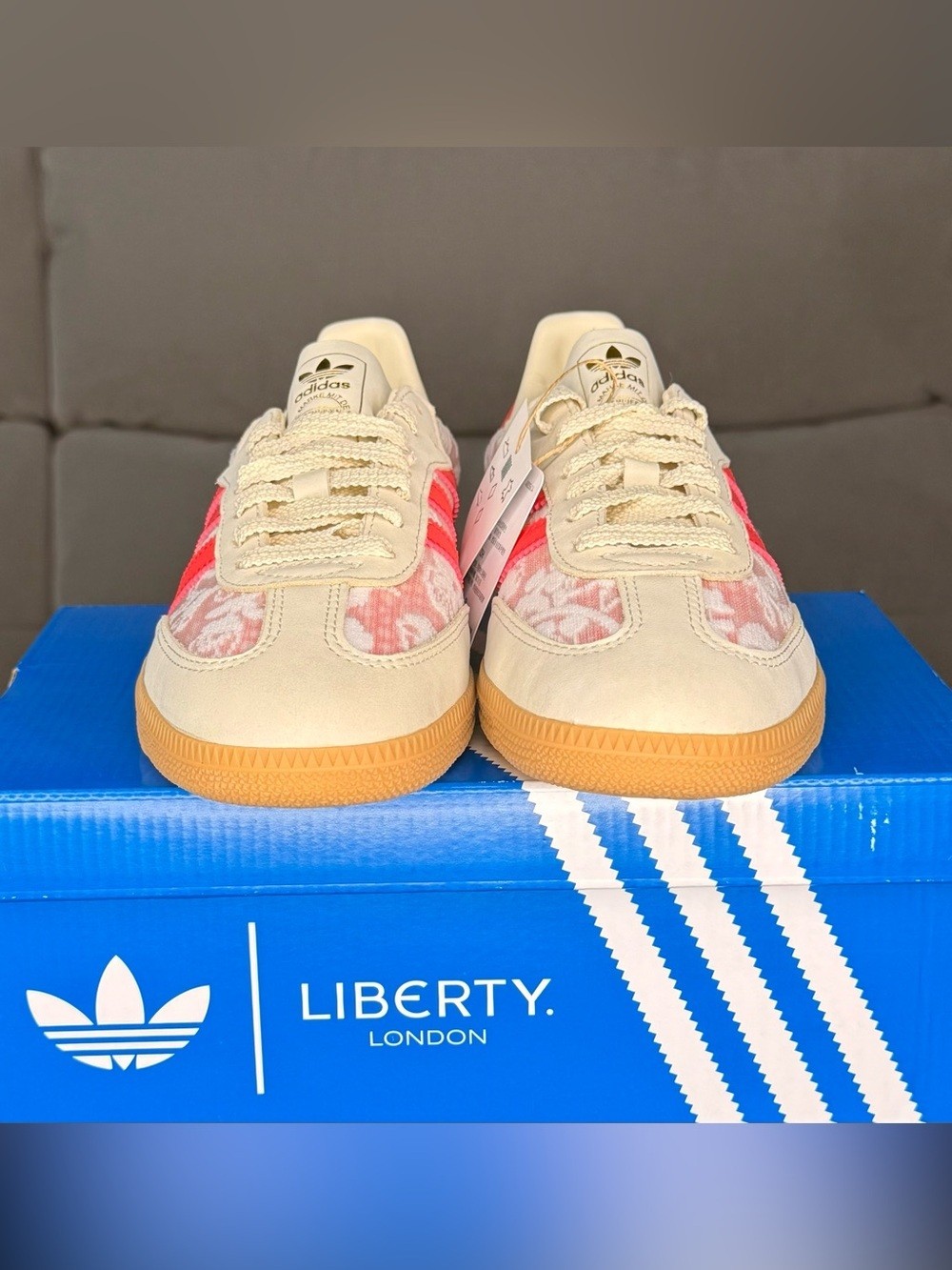 Adidas Samba OG Liberty London Floral Pink Women’s Size 7.5 JR8841 (162)