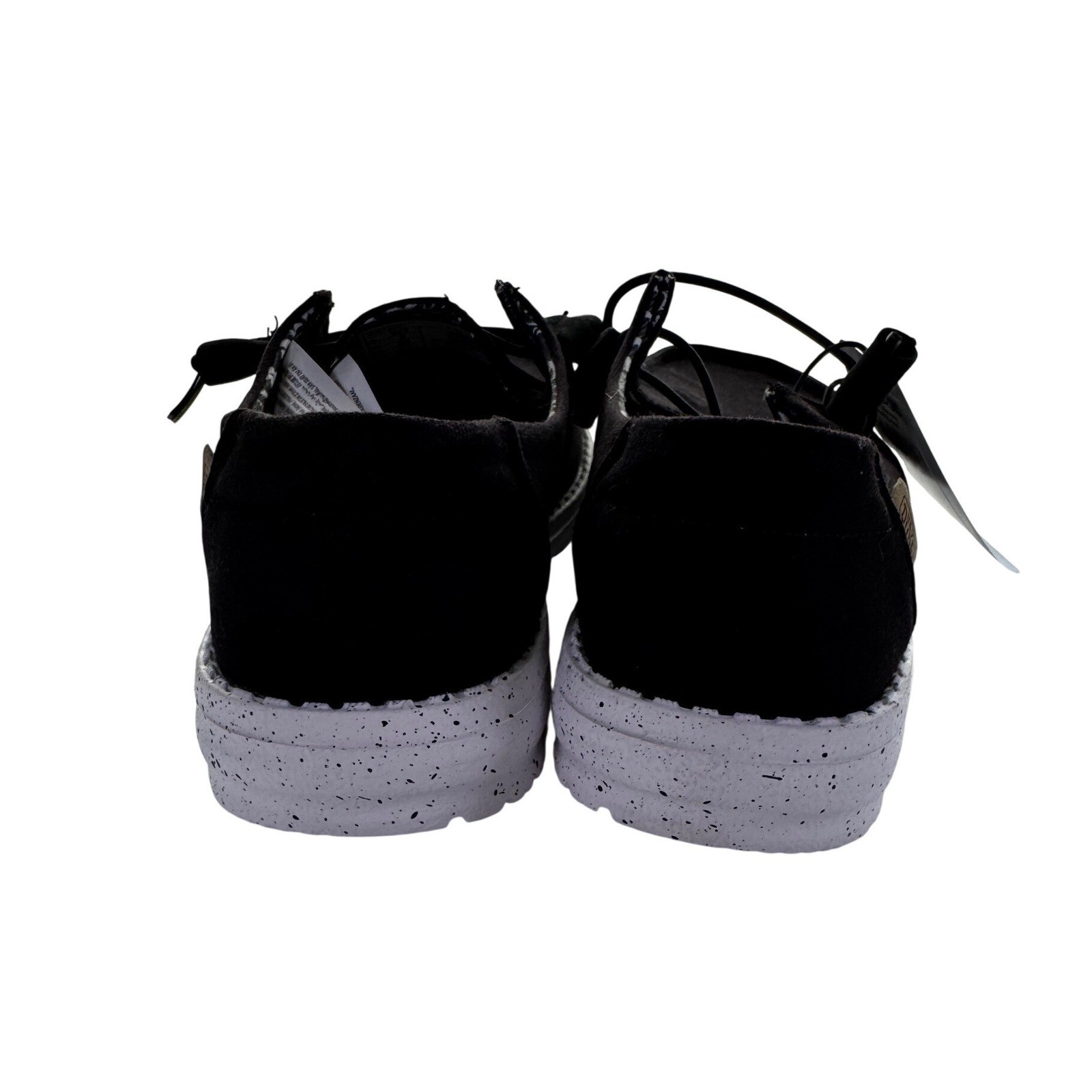Hey Dude Wendy Basic Black Odyssey Shoes Women’s 7 NWT Lightweight Canvas