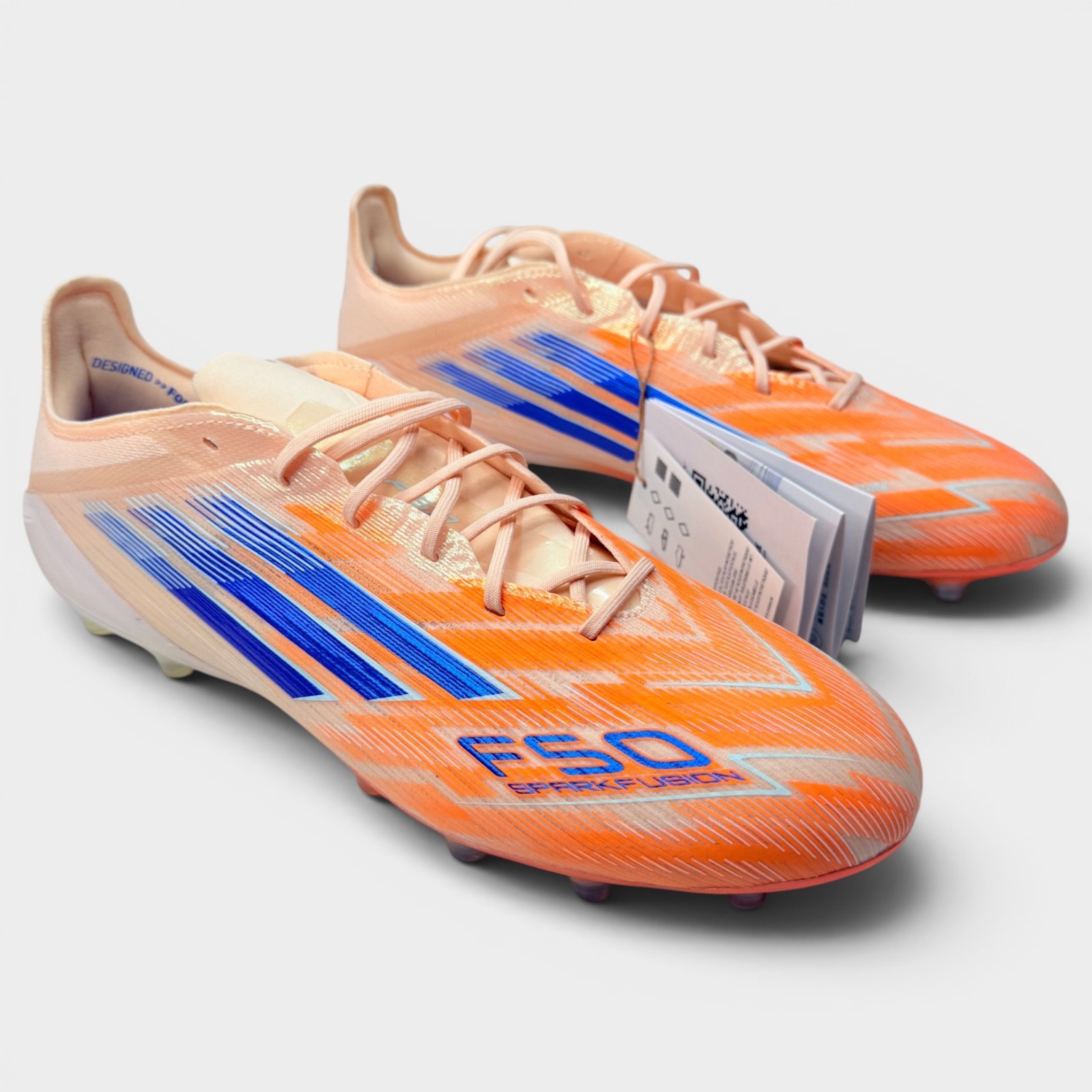 Adidas F50 Elite FG JS4378 Womens 10 Soccer Cleats Sparkfusion Orange NWOB