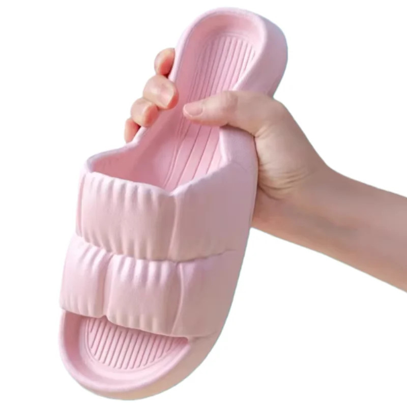 Women’s EVA Beach Slippers Indoor Lightweight Non-slip Shower Shoes Soft and Com