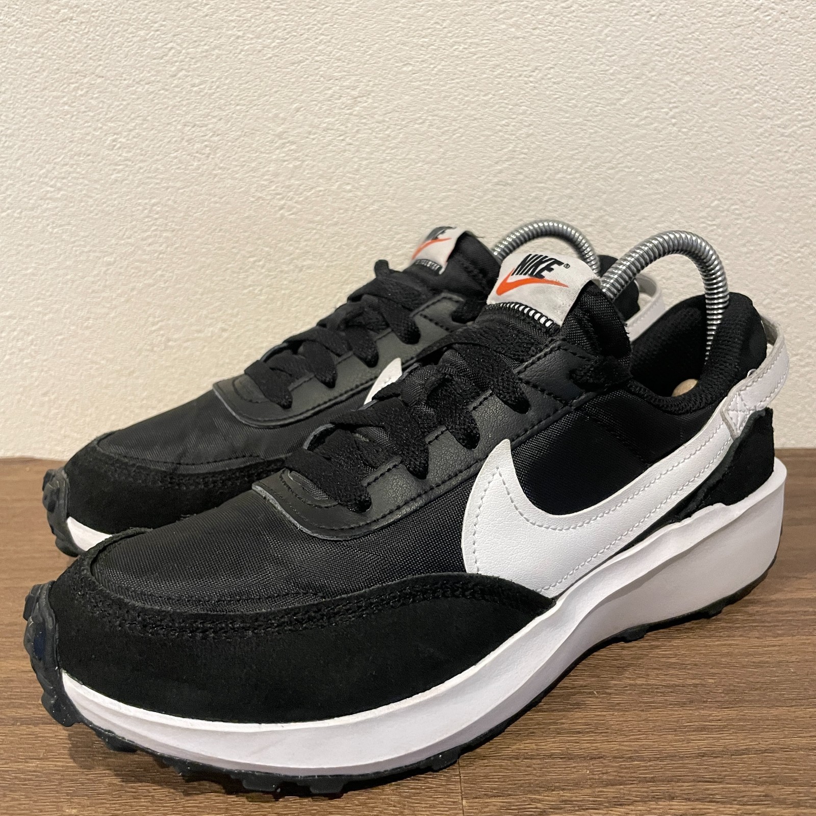 Size 7 – Nike Waffle Debut Black White W DH9523-002