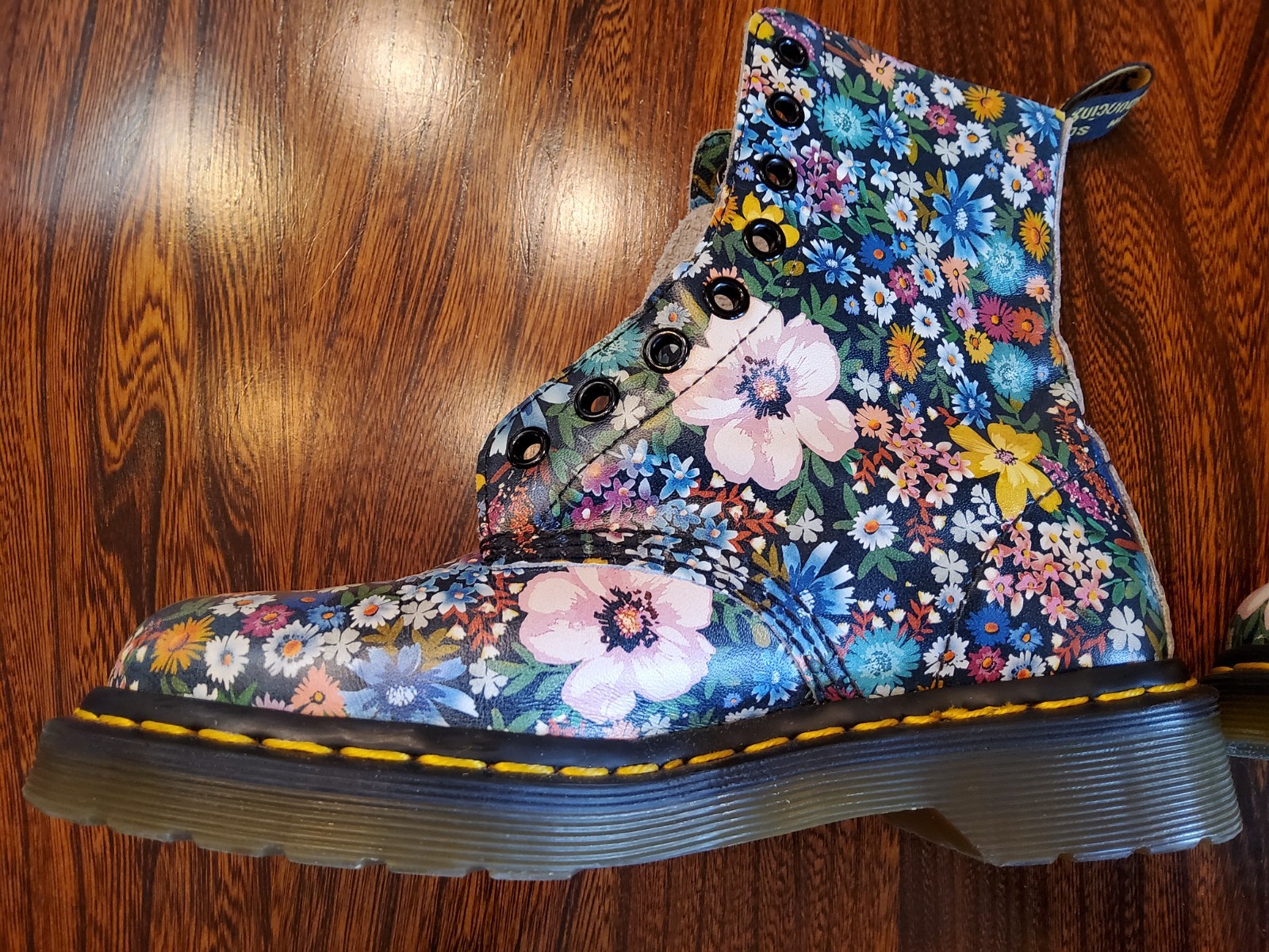 Dr. Martens Pascal Wanderlust Floral Leather Boot Women’s 5
