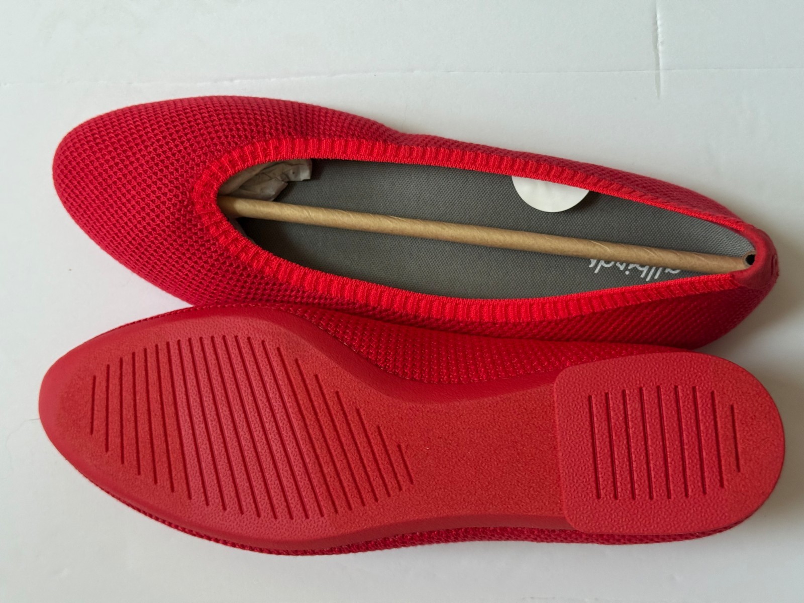 NEW Allbirds Tree Breezers Bloom Red Ballet Flats Women’s Size 9 w/ Box