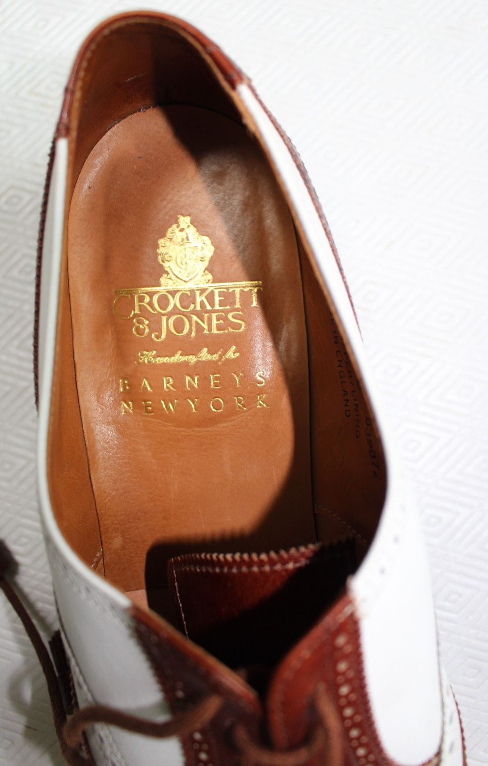 Harlestone Crockett &Jones Vintage Golf Shoes made in England Women’s US 9 B